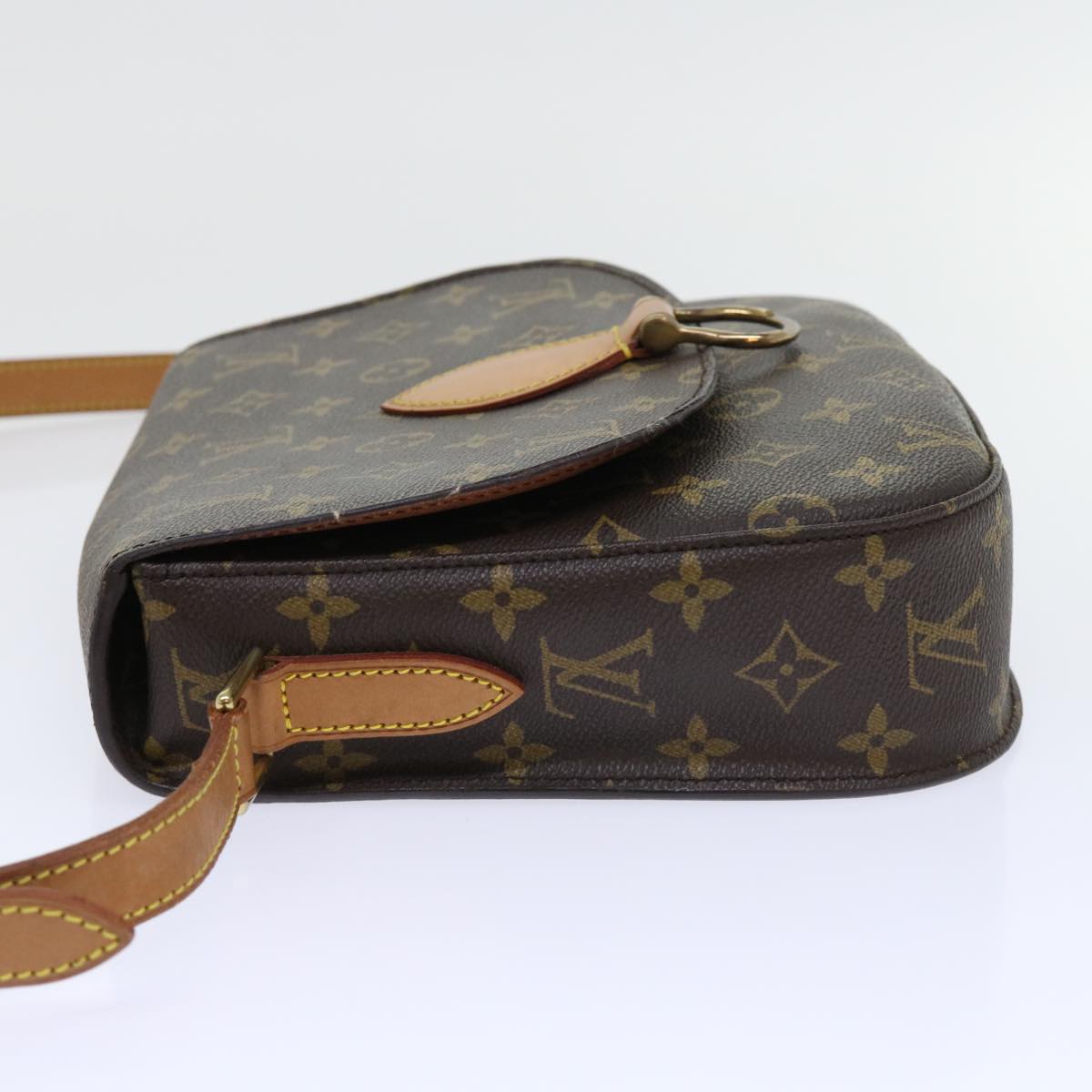 LOUIS VUITTON Monogram Saint Cloud GM Shoulder Bag M51242 LV Auth yk8381B