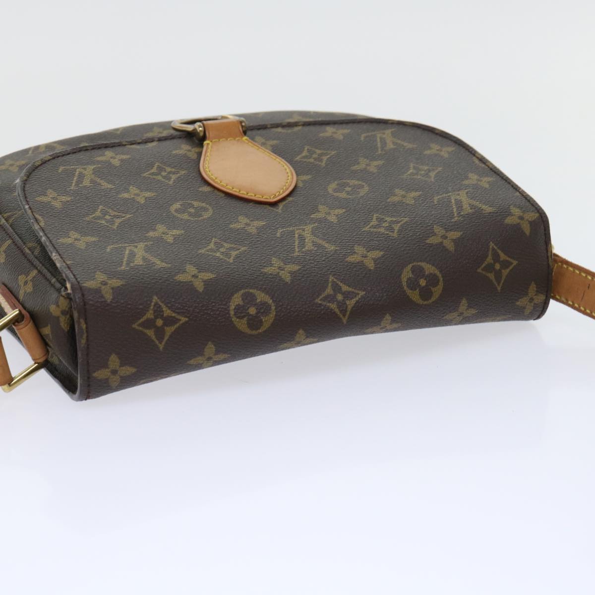 LOUIS VUITTON Monogram Saint Cloud GM Shoulder Bag M51242 LV Auth yk8381B