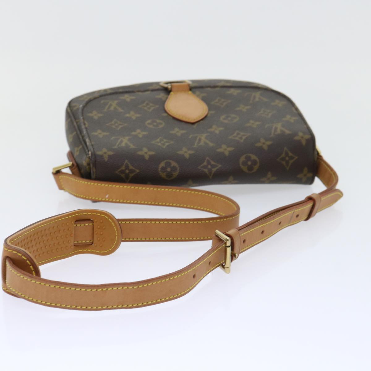 LOUIS VUITTON Monogram Saint Cloud GM Shoulder Bag M51242 LV Auth yk8381B