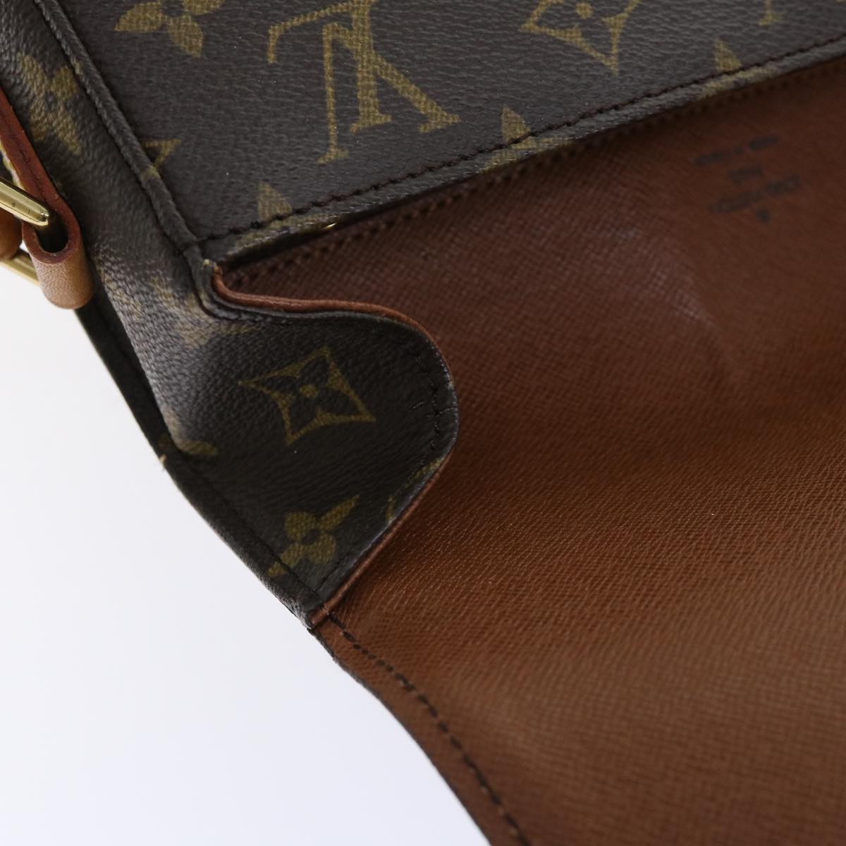 LOUIS VUITTON Monogram Saint Cloud GM Shoulder Bag M51242 LV Auth yk8382B