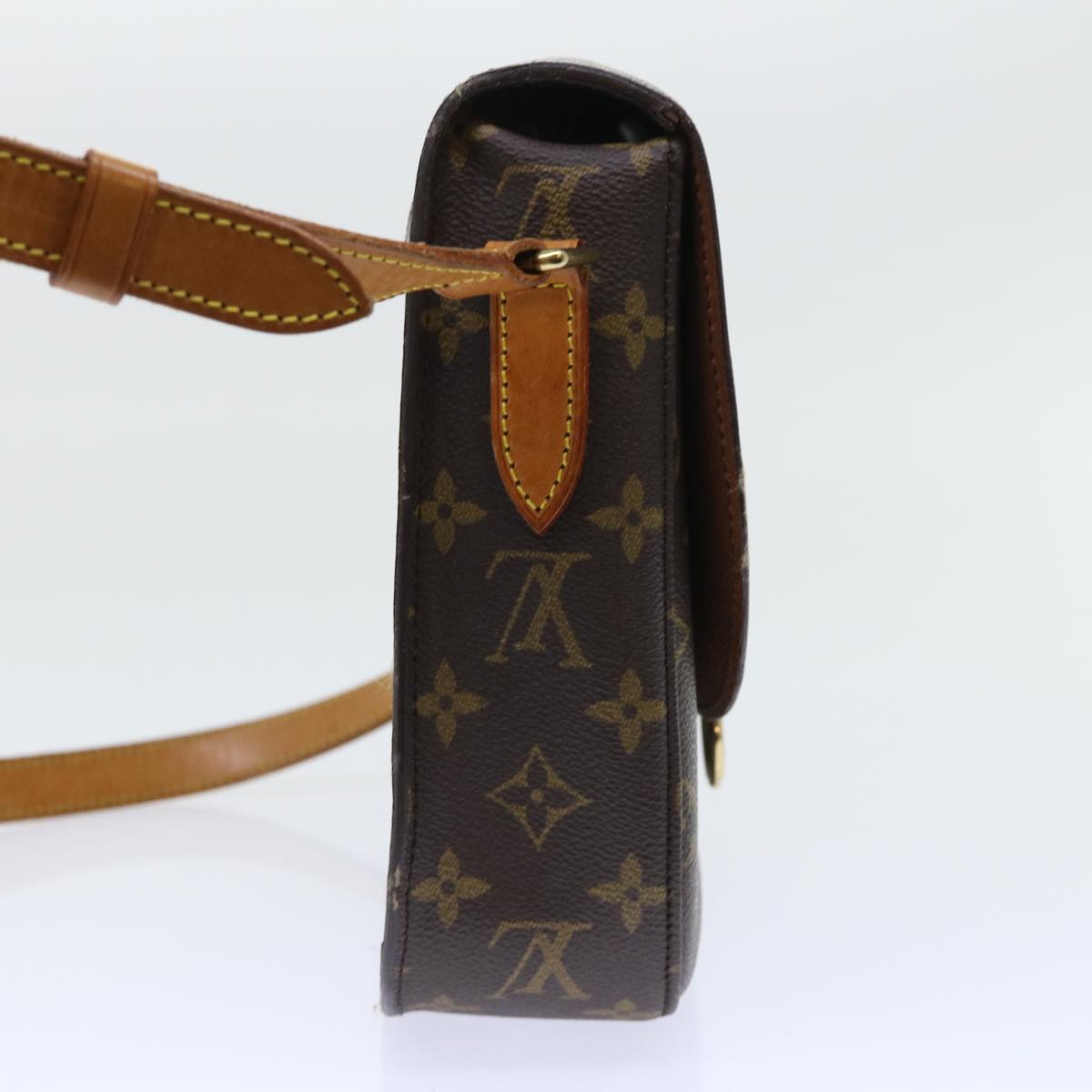 LOUIS VUITTON Monogram Saint Cloud GM Shoulder Bag M51242 LV Auth yk8382B