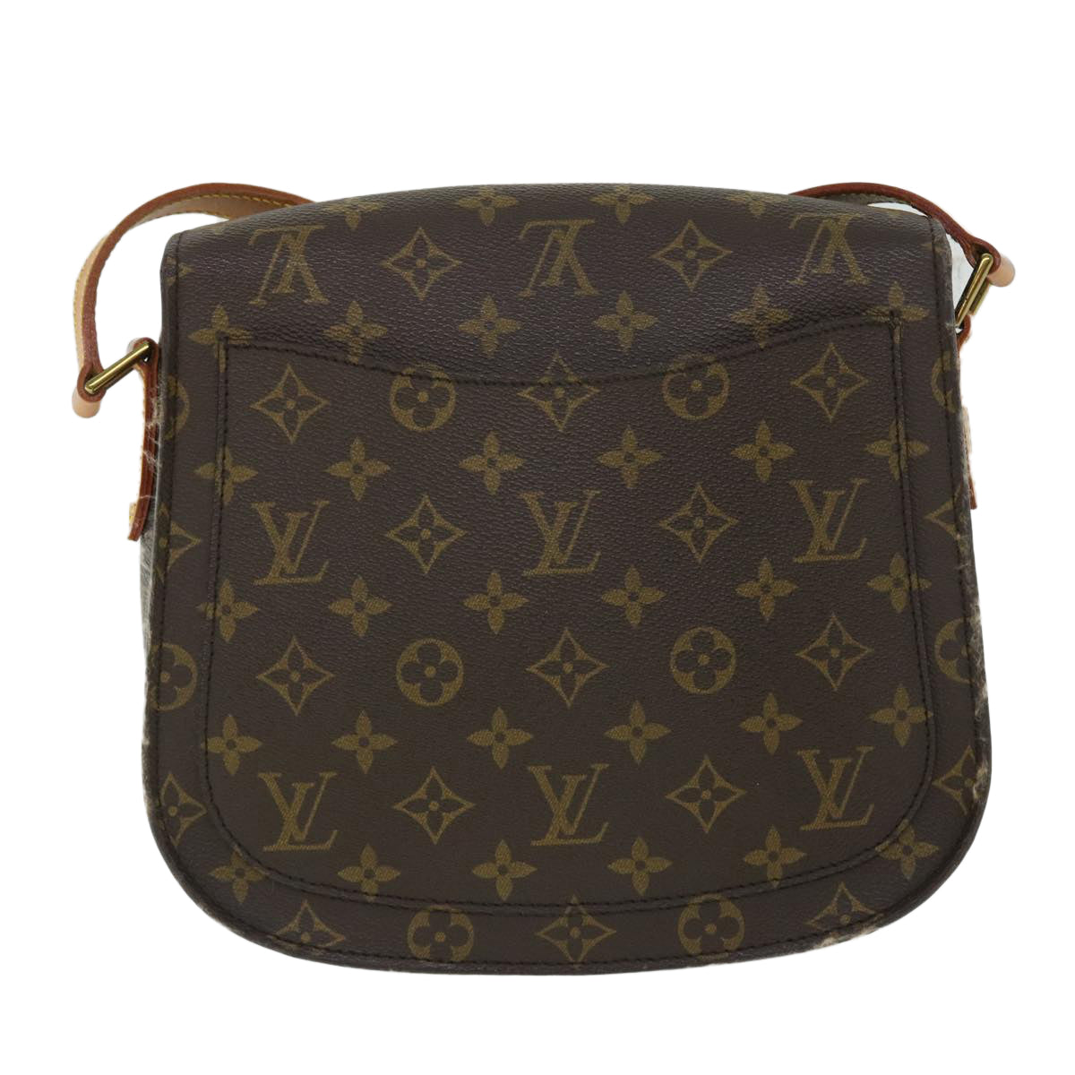 LOUIS VUITTON Monogram Saint Cloud GM Shoulder Bag M51242 LV Auth yk8400