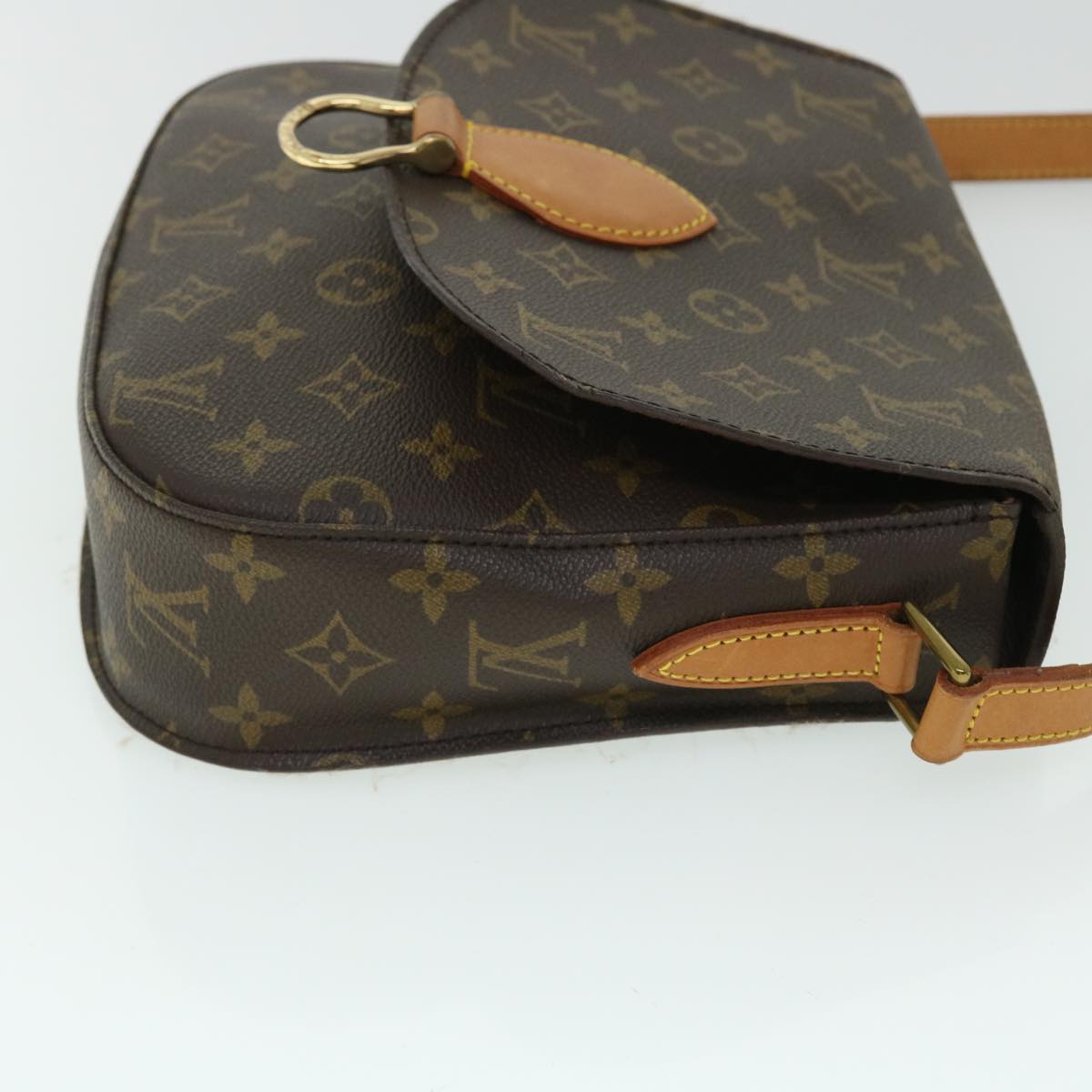 LOUIS VUITTON Monogram Saint Cloud GM Shoulder Bag M51242 LV Auth yk8400