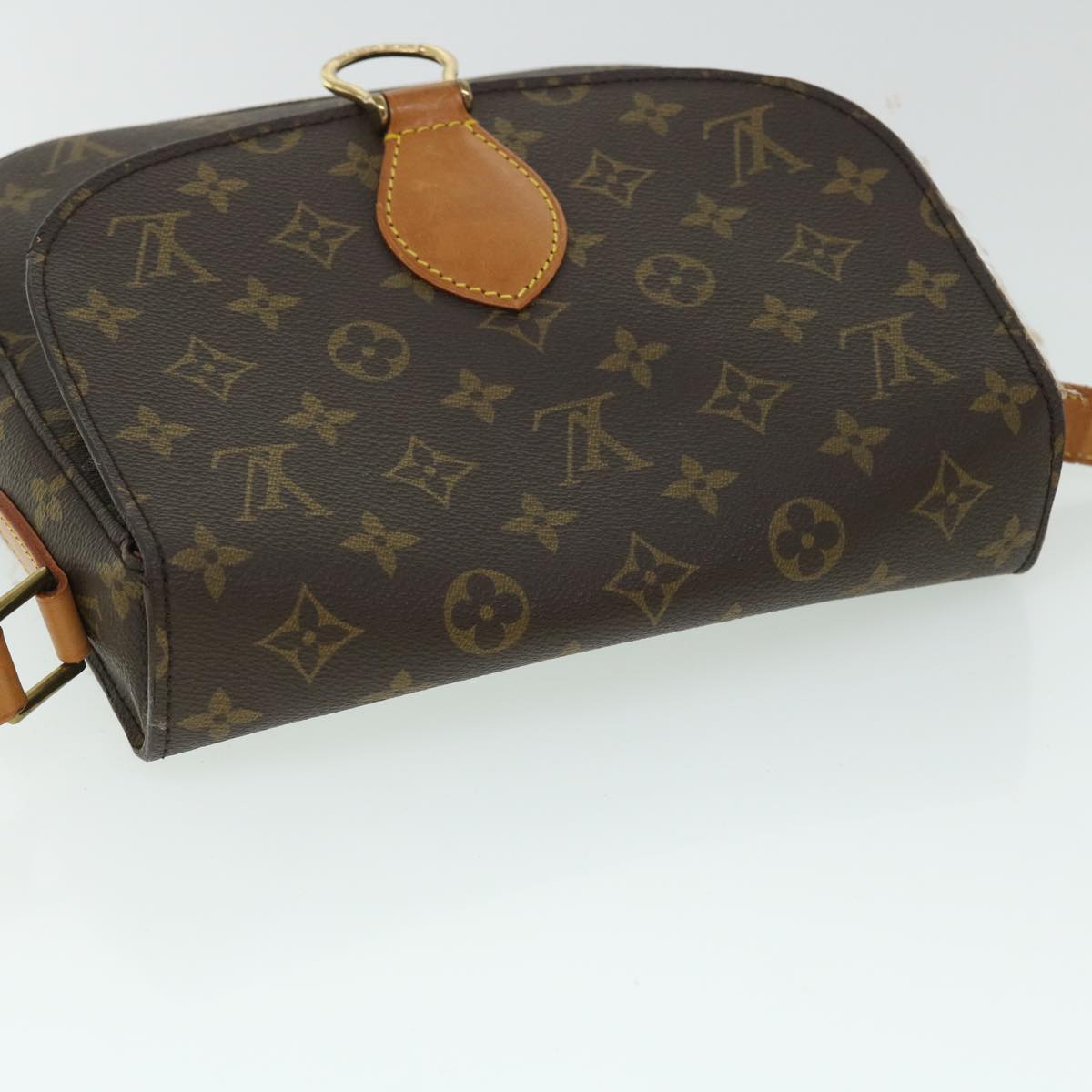 LOUIS VUITTON Monogram Saint Cloud GM Shoulder Bag M51242 LV Auth yk8400