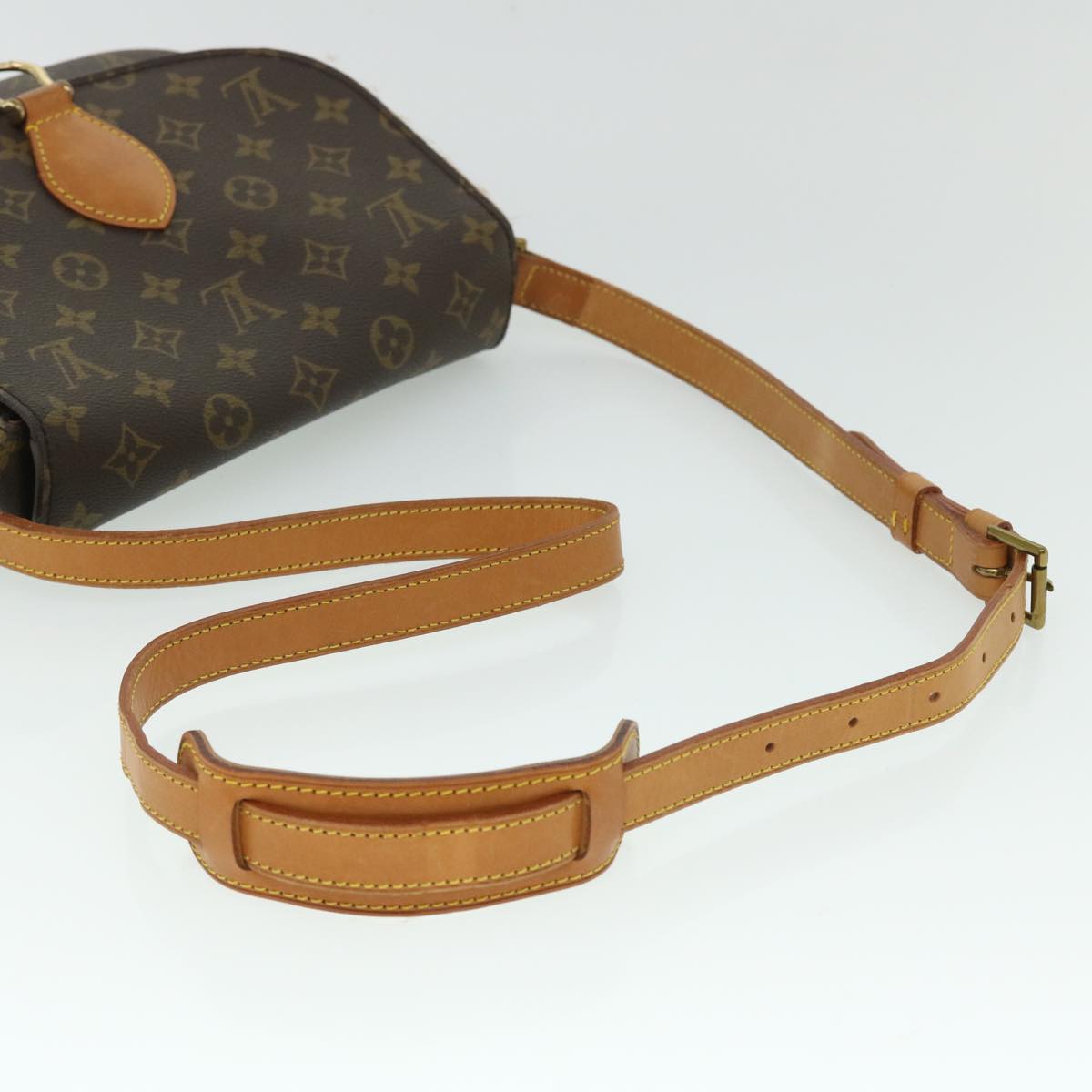 LOUIS VUITTON Monogram Saint Cloud GM Shoulder Bag M51242 LV Auth yk8400