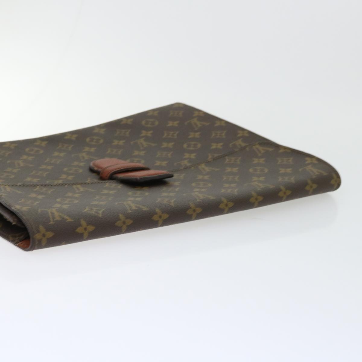 LOUIS VUITTON Monogram Posh Ministor Briefcase M53445 LV Auth yk8476