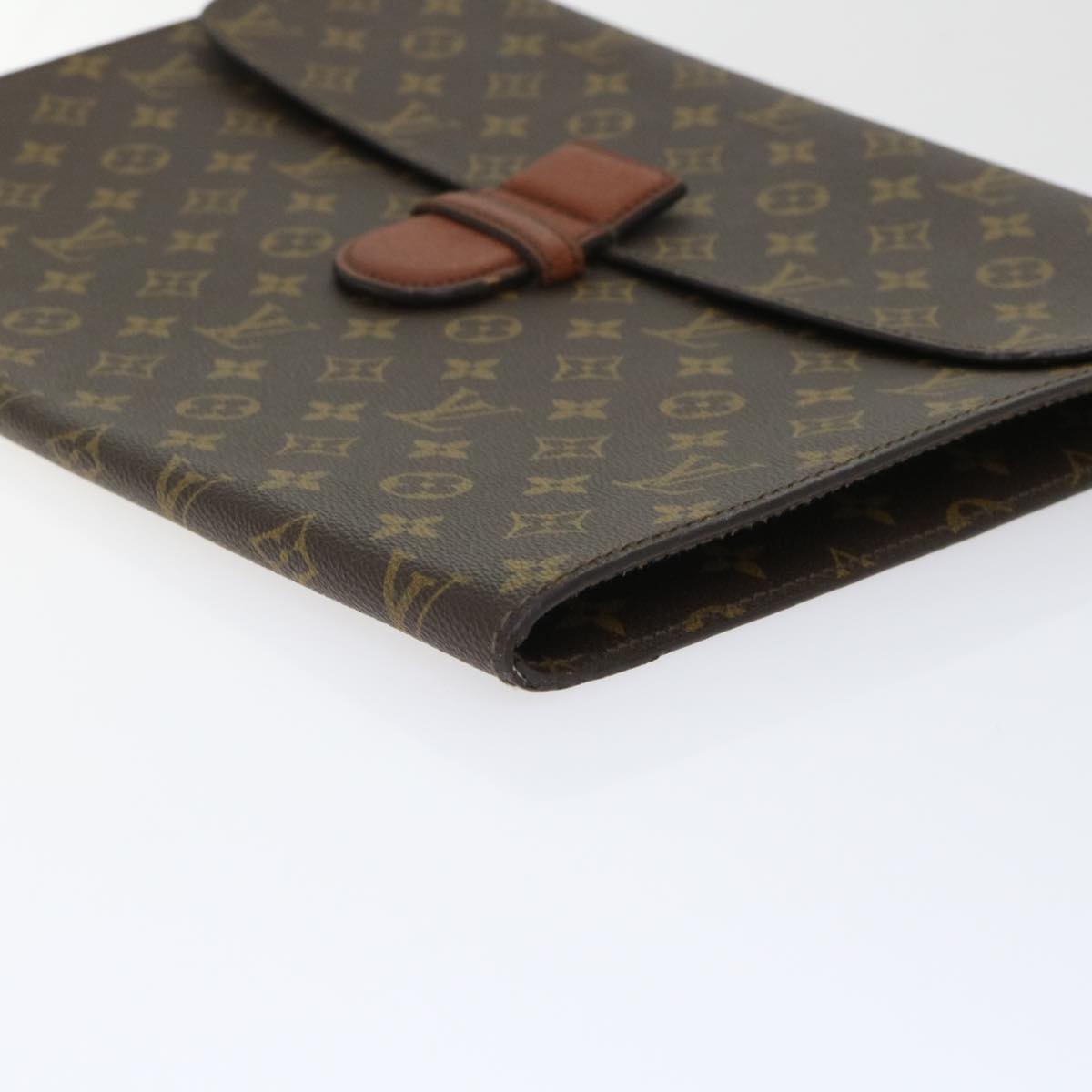 LOUIS VUITTON Monogram Posh Ministor Briefcase M53445 LV Auth yk8476