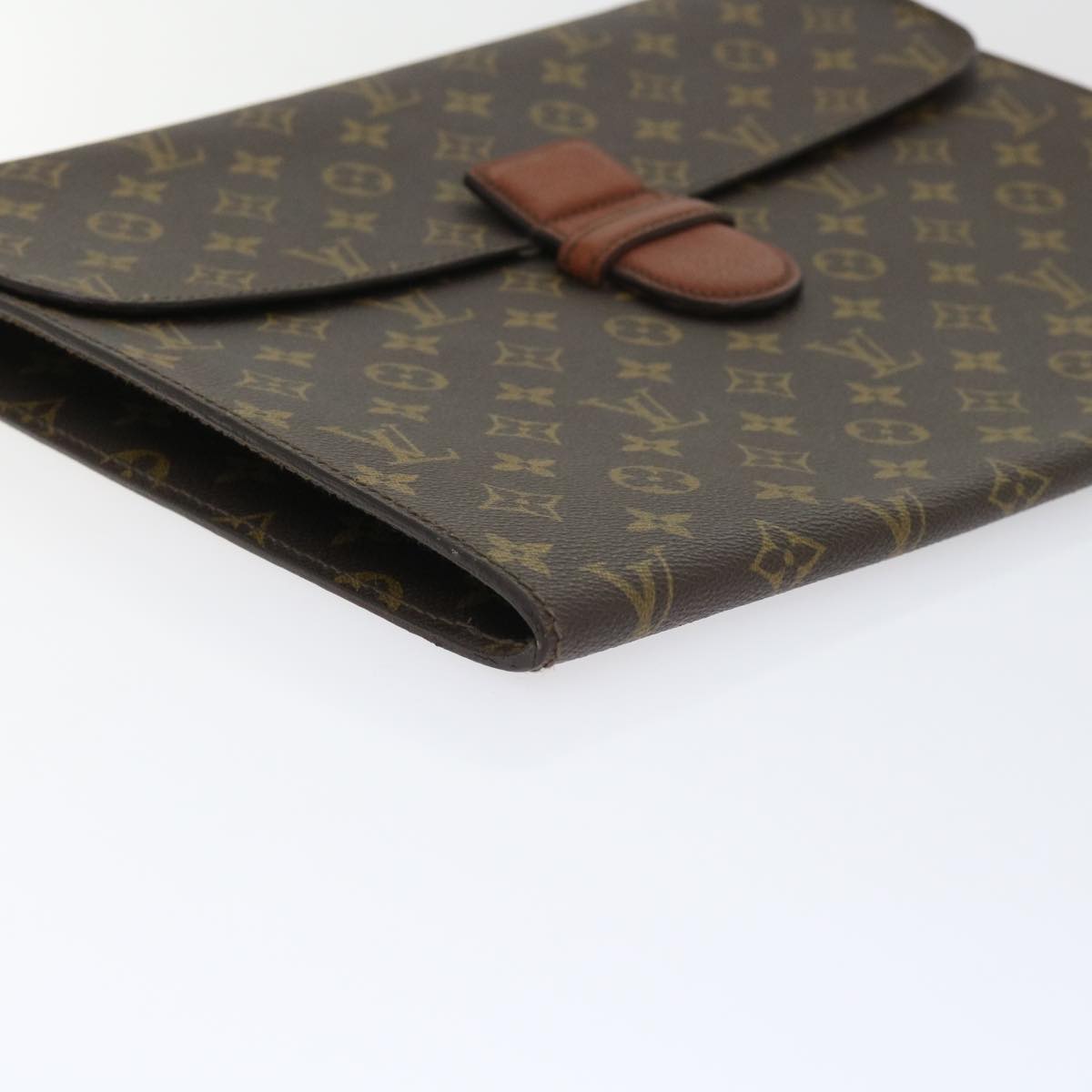 LOUIS VUITTON Monogram Posh Ministor Briefcase M53445 LV Auth yk8476