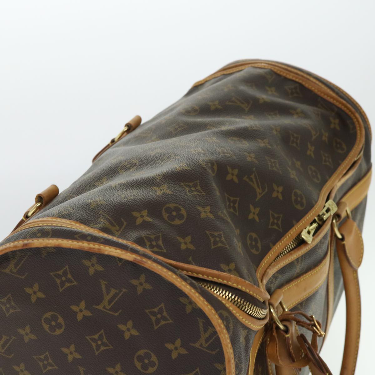 LOUIS VUITTON Monogram Sac Shan 50 Pet Carry M42021 LV Auth yk8497