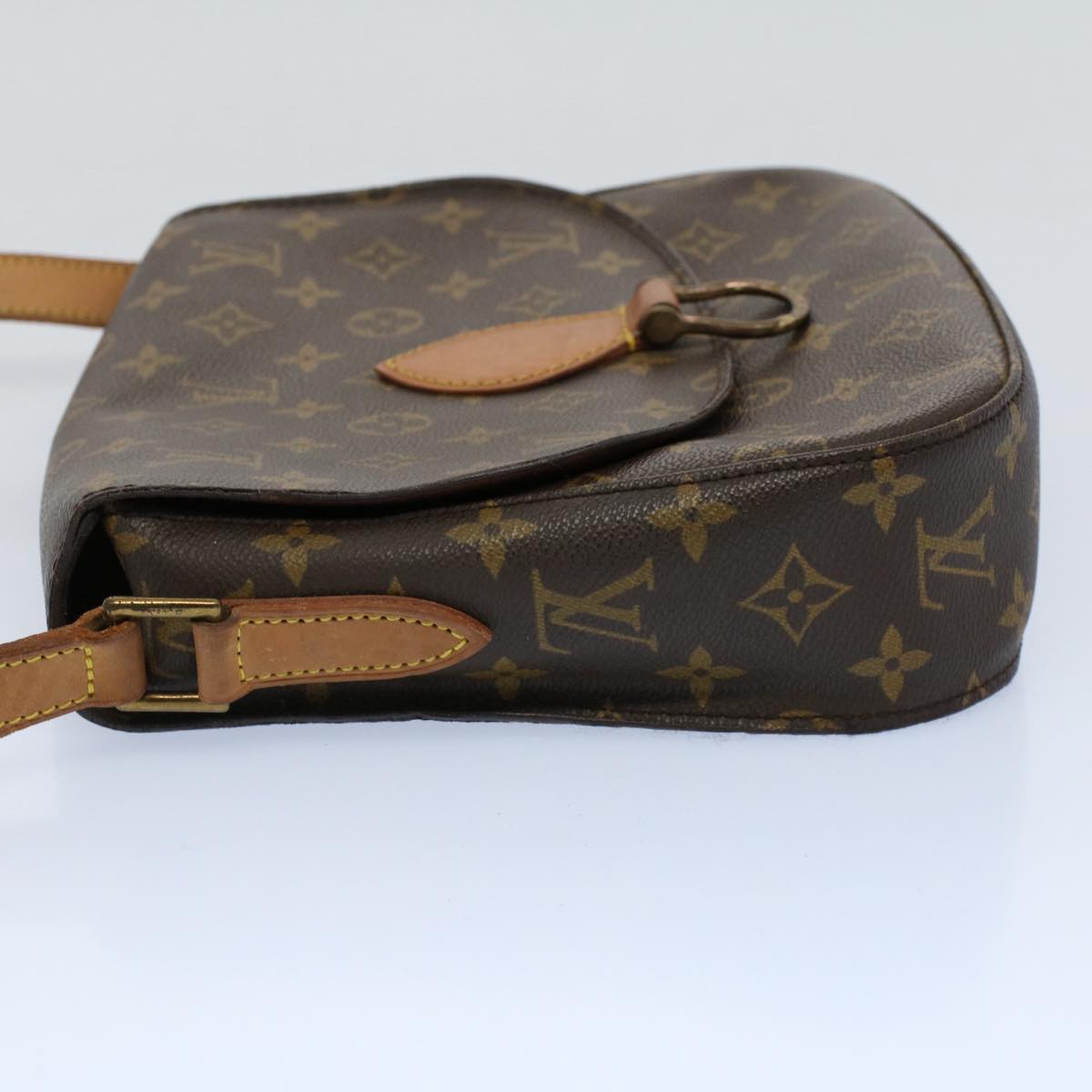 LOUIS VUITTON Monogram Saint Cloud GM Shoulder Bag M51242 LV Auth yk8551