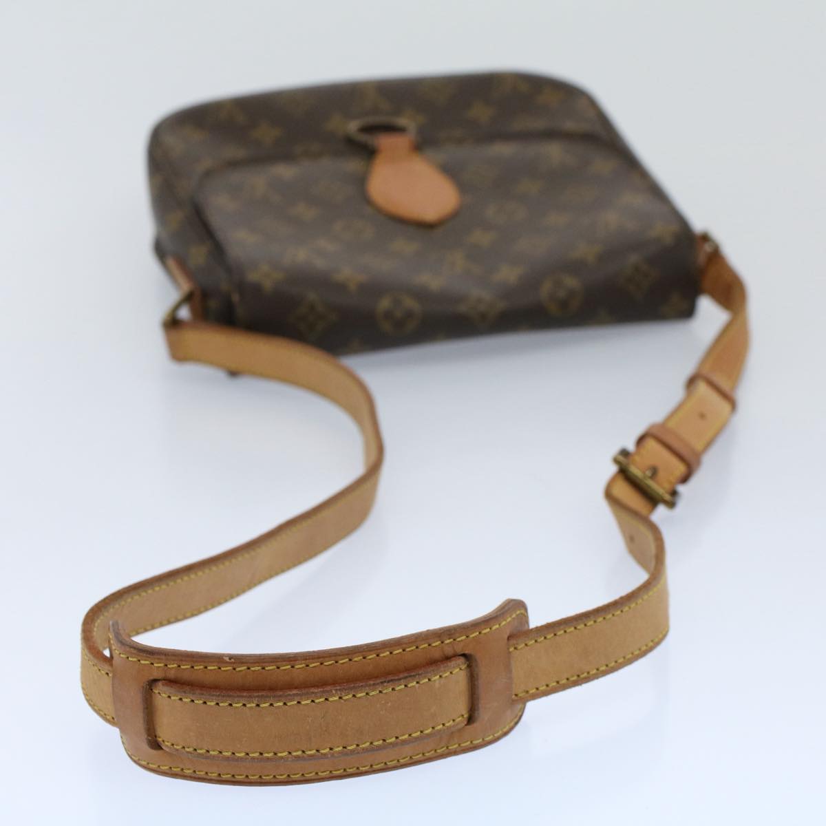 LOUIS VUITTON Monogram Saint Cloud GM Shoulder Bag M51242 LV Auth yk8551