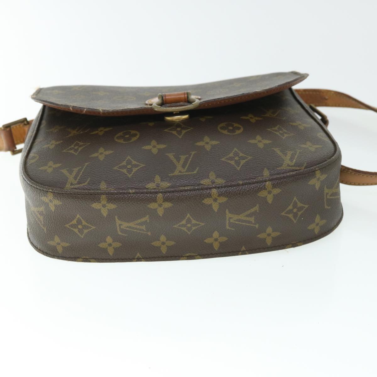 LOUIS VUITTON Monogram Saint Cloud GM Shoulder Bag M51242 LV Auth yk8580