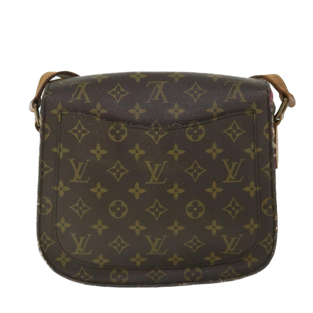 LOUIS VUITTON Monogram Saint Cloud GM Shoulder Bag M51242 LV Auth yk8580