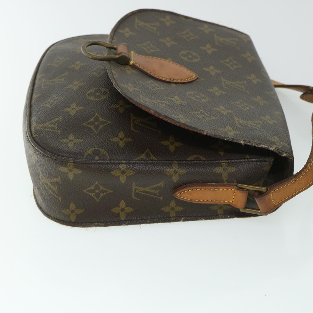 LOUIS VUITTON Monogram Saint Cloud GM Shoulder Bag M51242 LV Auth yk8580