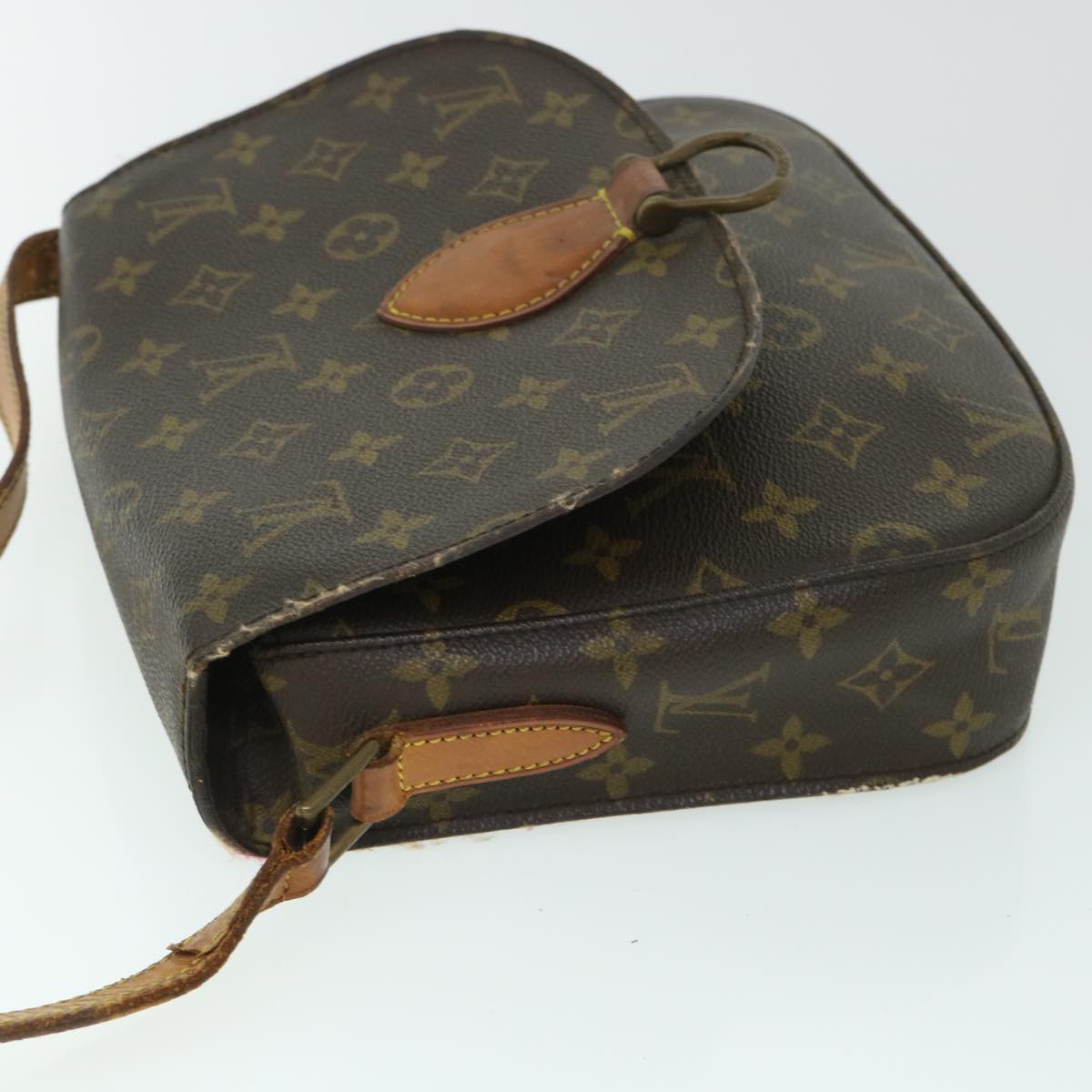 LOUIS VUITTON Monogram Saint Cloud GM Shoulder Bag M51242 LV Auth yk8580