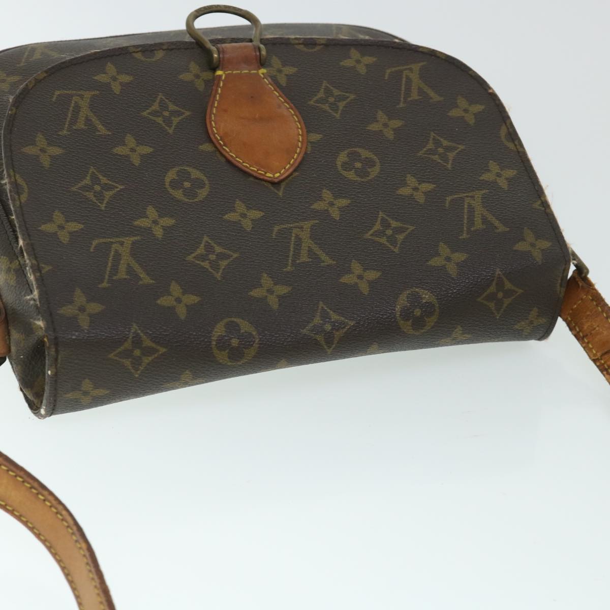 LOUIS VUITTON Monogram Saint Cloud GM Shoulder Bag M51242 LV Auth yk8580