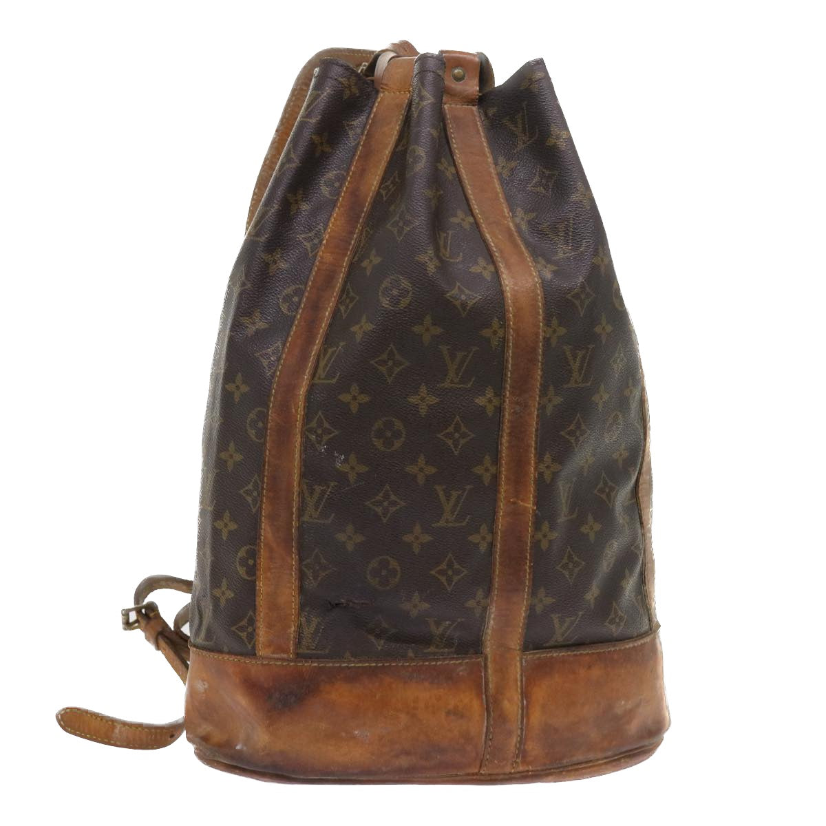 LOUIS VUITTON Monogram Randonnee GM Shoulder Bag M42244 LV Auth yk8595