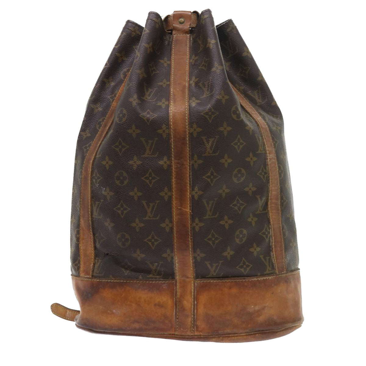 LOUIS VUITTON Monogram Randonnee GM Shoulder Bag M42244 LV Auth yk8595