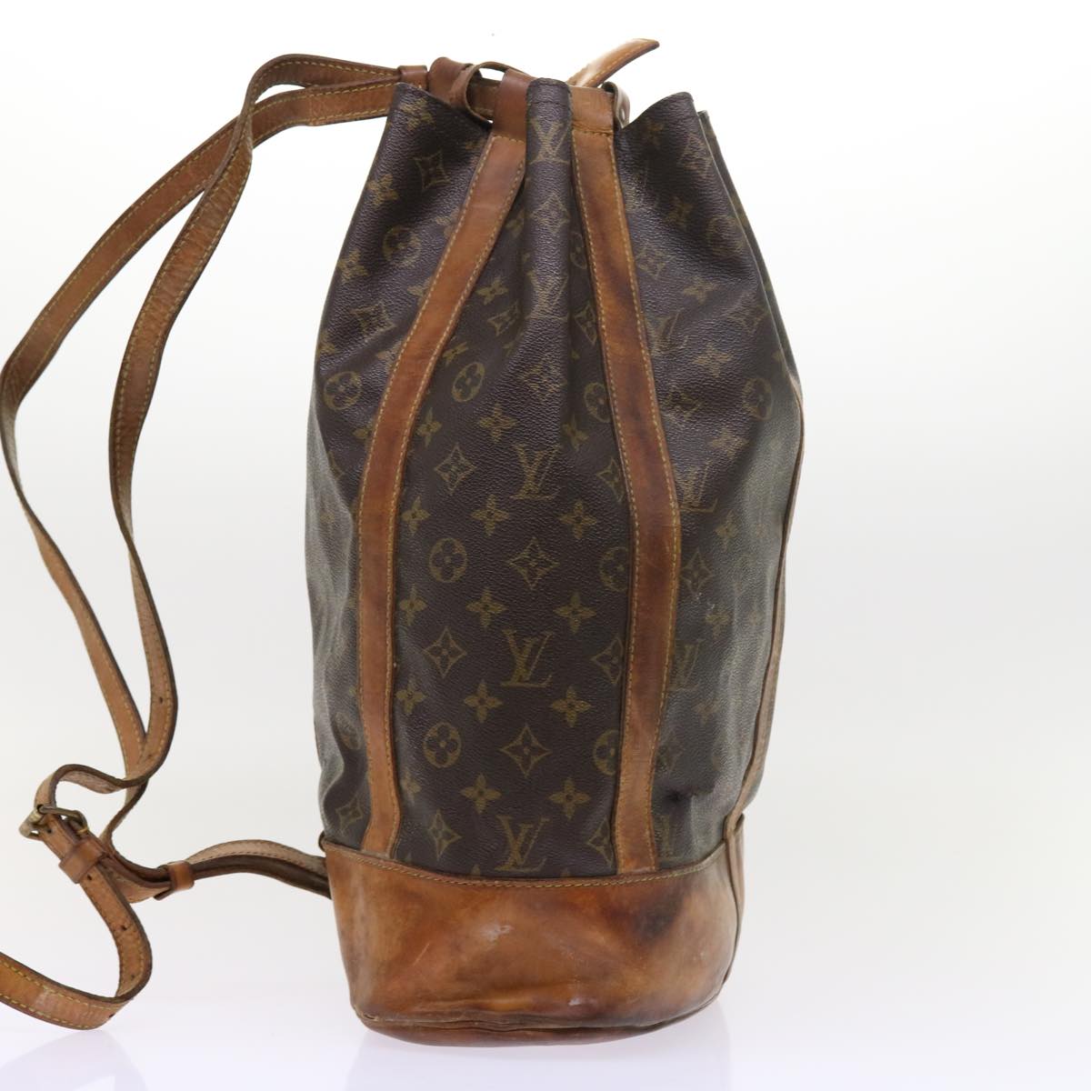 LOUIS VUITTON Monogram Randonnee GM Shoulder Bag M42244 LV Auth yk8595