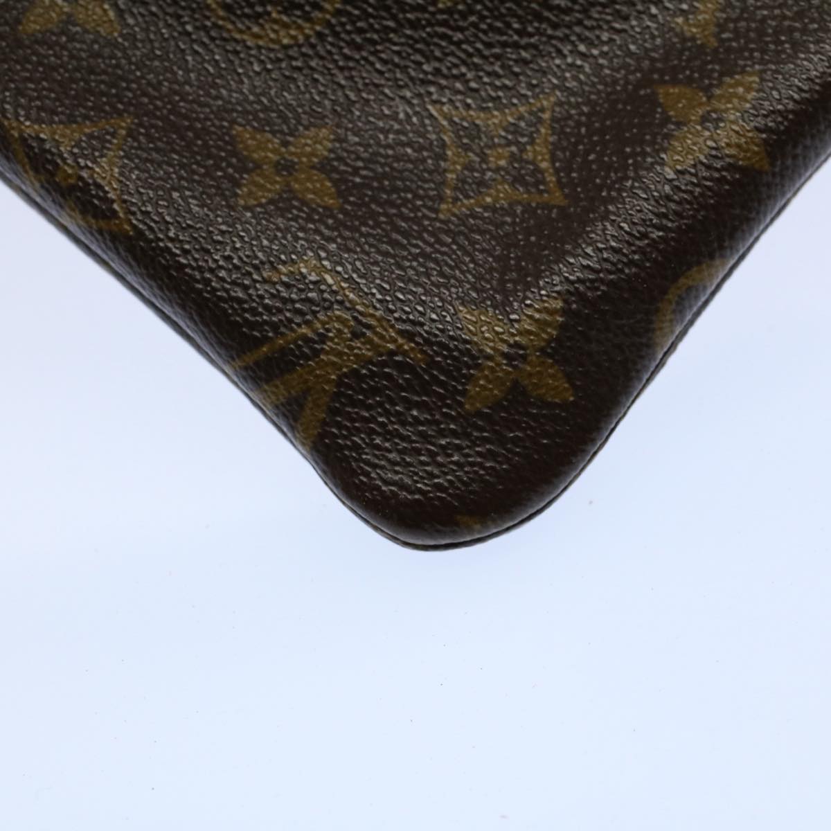 LOUIS VUITTON Monogram Pochette Priant Clutch Bag M51805 LV Auth yk8598