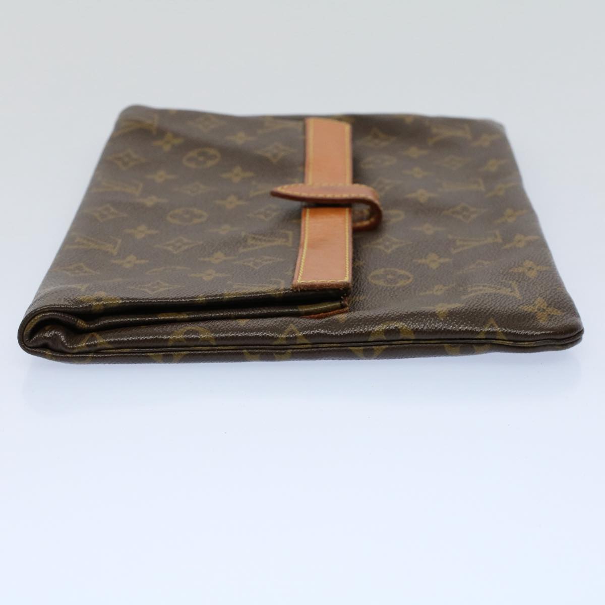 LOUIS VUITTON Monogram Pochette Priant Clutch Bag M51805 LV Auth yk8598