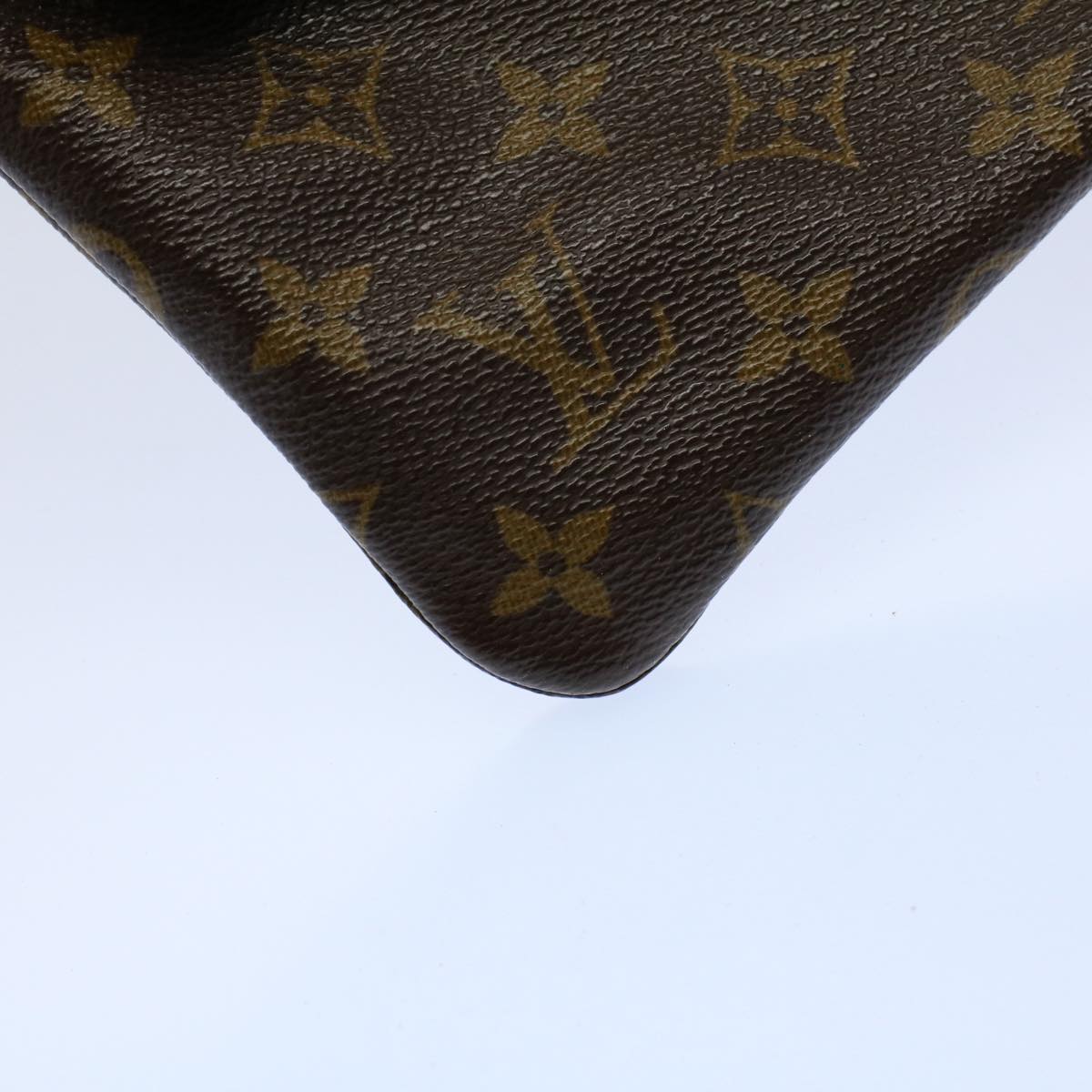 LOUIS VUITTON Monogram Pochette Priant Clutch Bag M51805 LV Auth yk8598