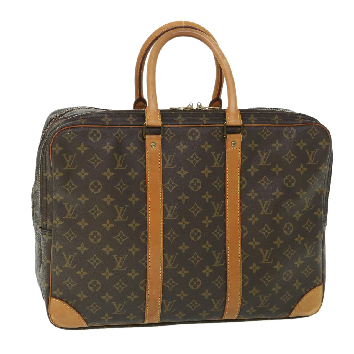 LOUIS VUITTON Monogram Sirius 45 Boston Bag M41408 LV Auth yk8627