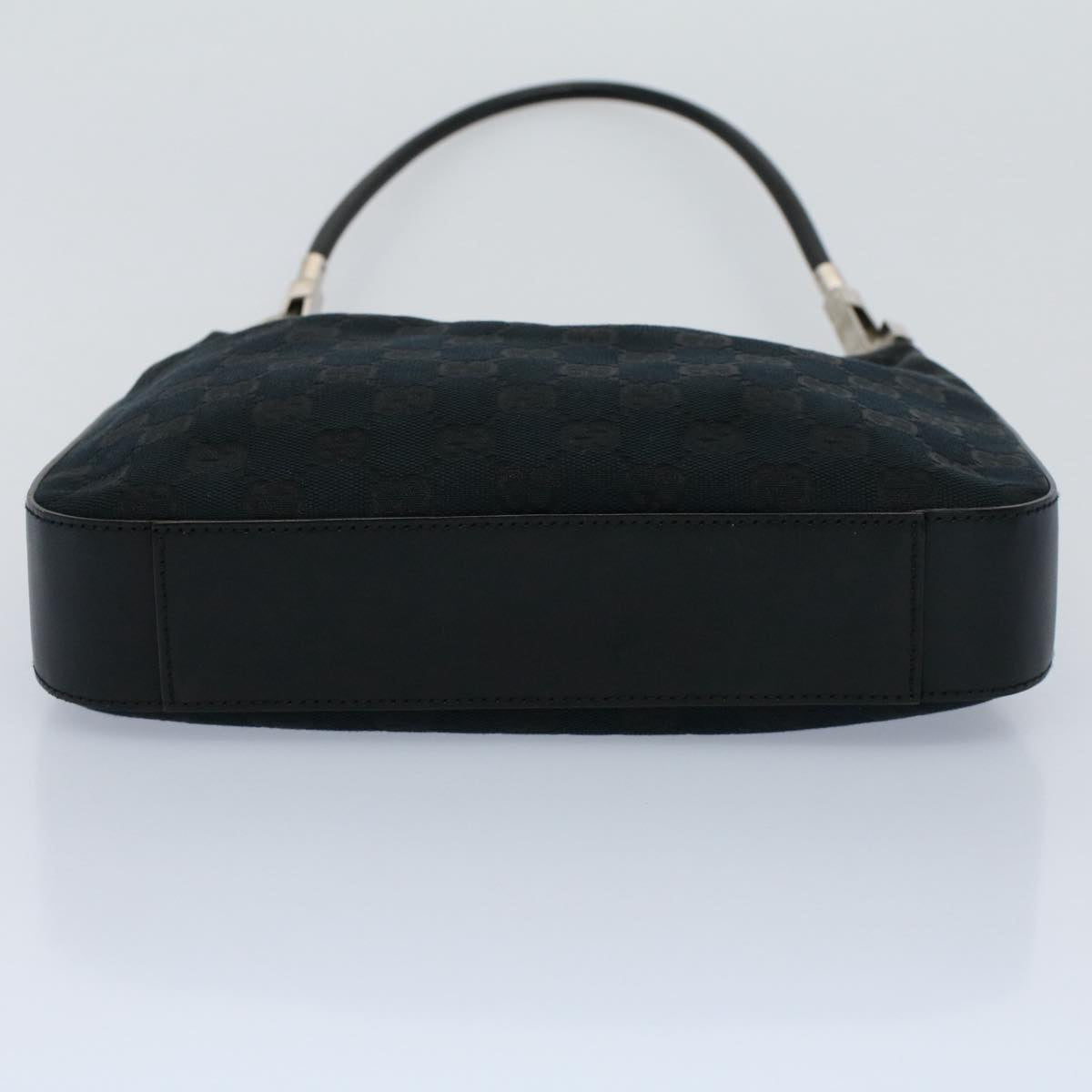 GUCCI GG Canvas Shoulder Bag Black 001 3812 Auth yk8676