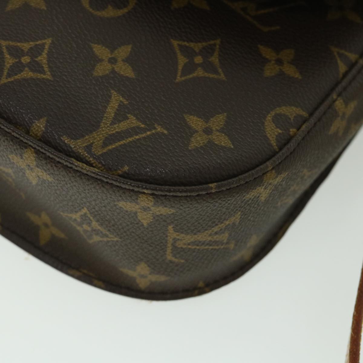 LOUIS VUITTON Monogram Saint Cloud GM Shoulder Bag M51242 LV Auth yk8701