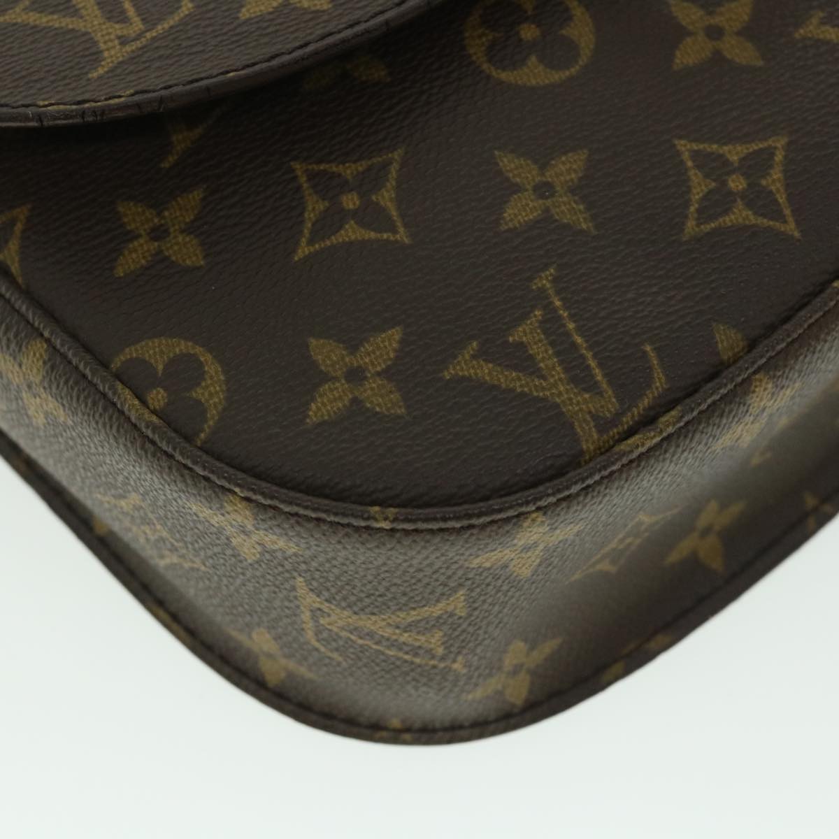 LOUIS VUITTON Monogram Saint Cloud GM Shoulder Bag M51242 LV Auth yk8701