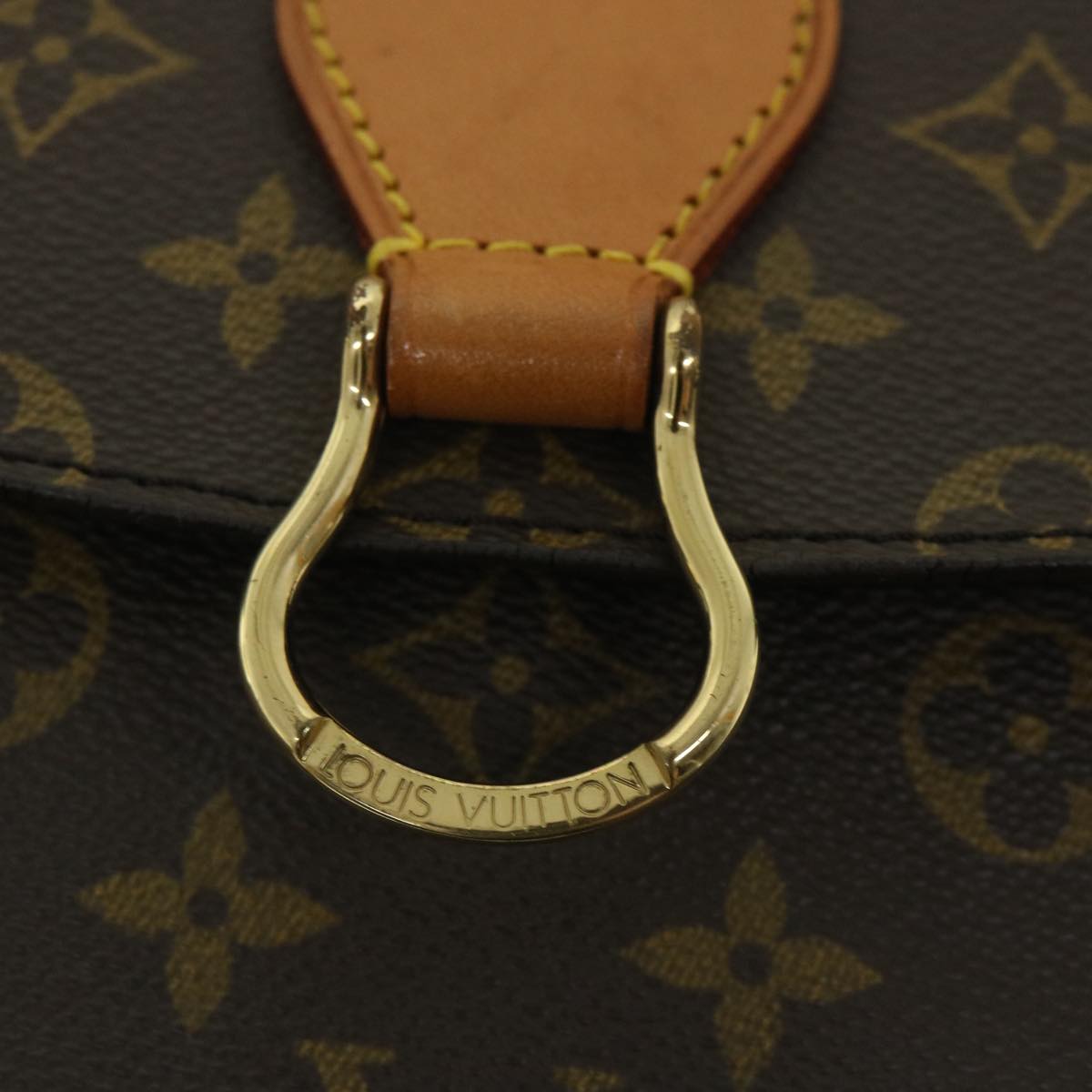 LOUIS VUITTON Monogram Saint Cloud GM Shoulder Bag M51242 LV Auth yk8701