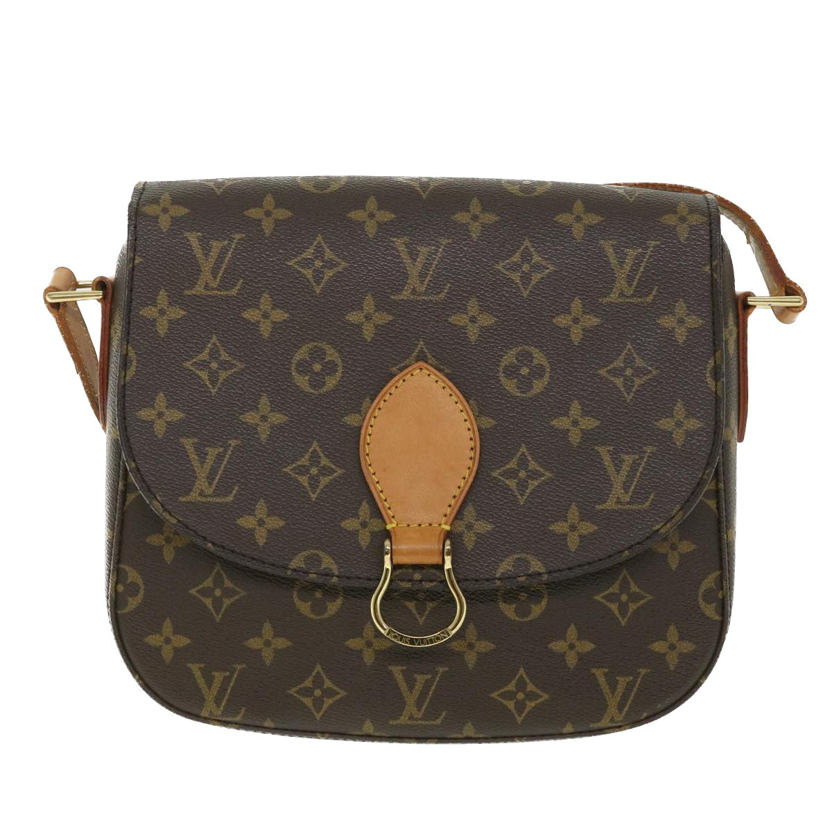 LOUIS VUITTON Monogram Saint Cloud GM Shoulder Bag M51242 LV Auth yk8701 - 0