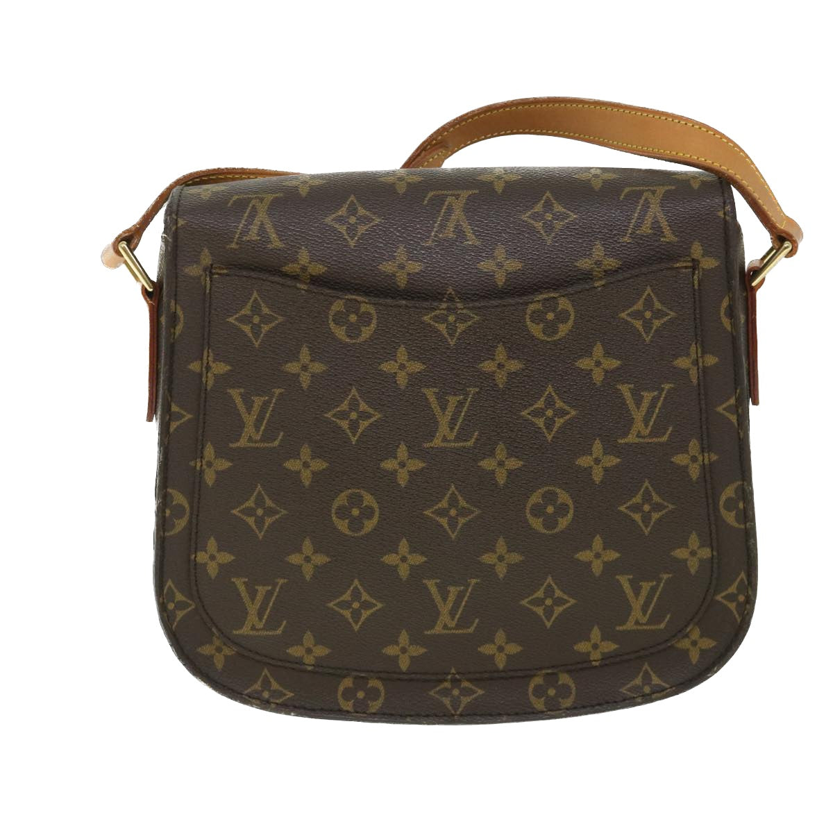 LOUIS VUITTON Monogram Saint Cloud GM Shoulder Bag M51242 LV Auth yk8701