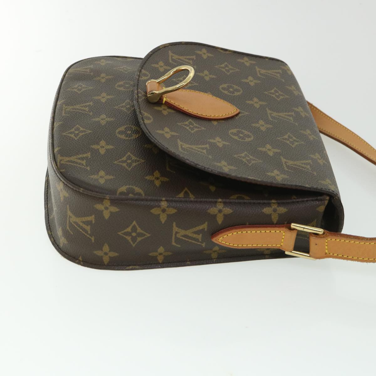 LOUIS VUITTON Monogram Saint Cloud GM Shoulder Bag M51242 LV Auth yk8701