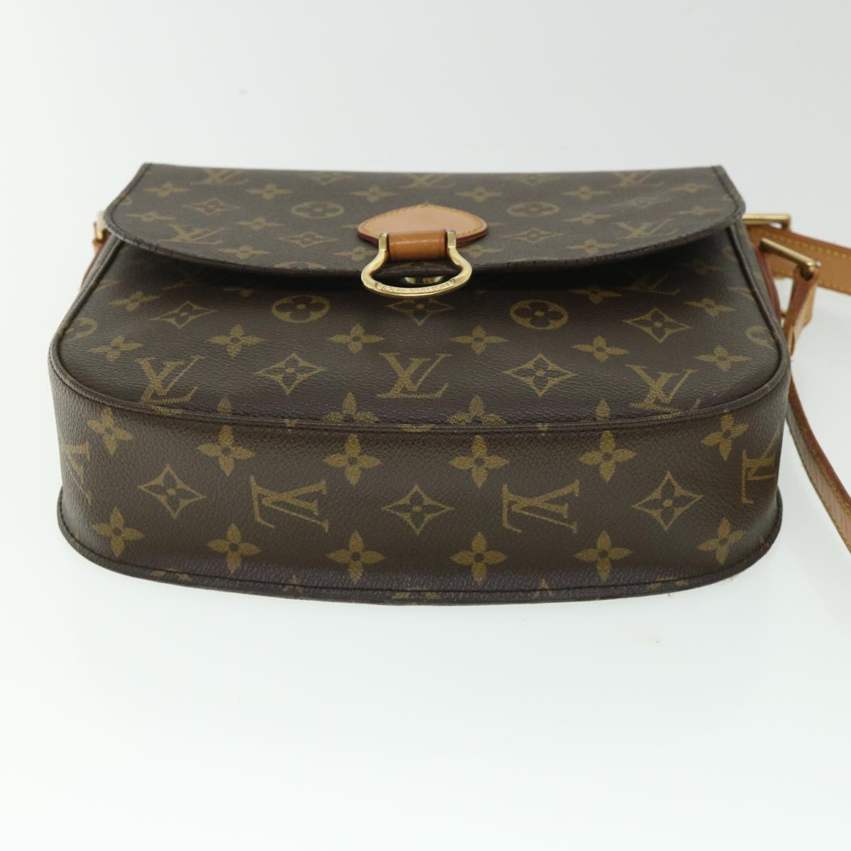 LOUIS VUITTON Monogram Saint Cloud GM Shoulder Bag M51242 LV Auth yk8701