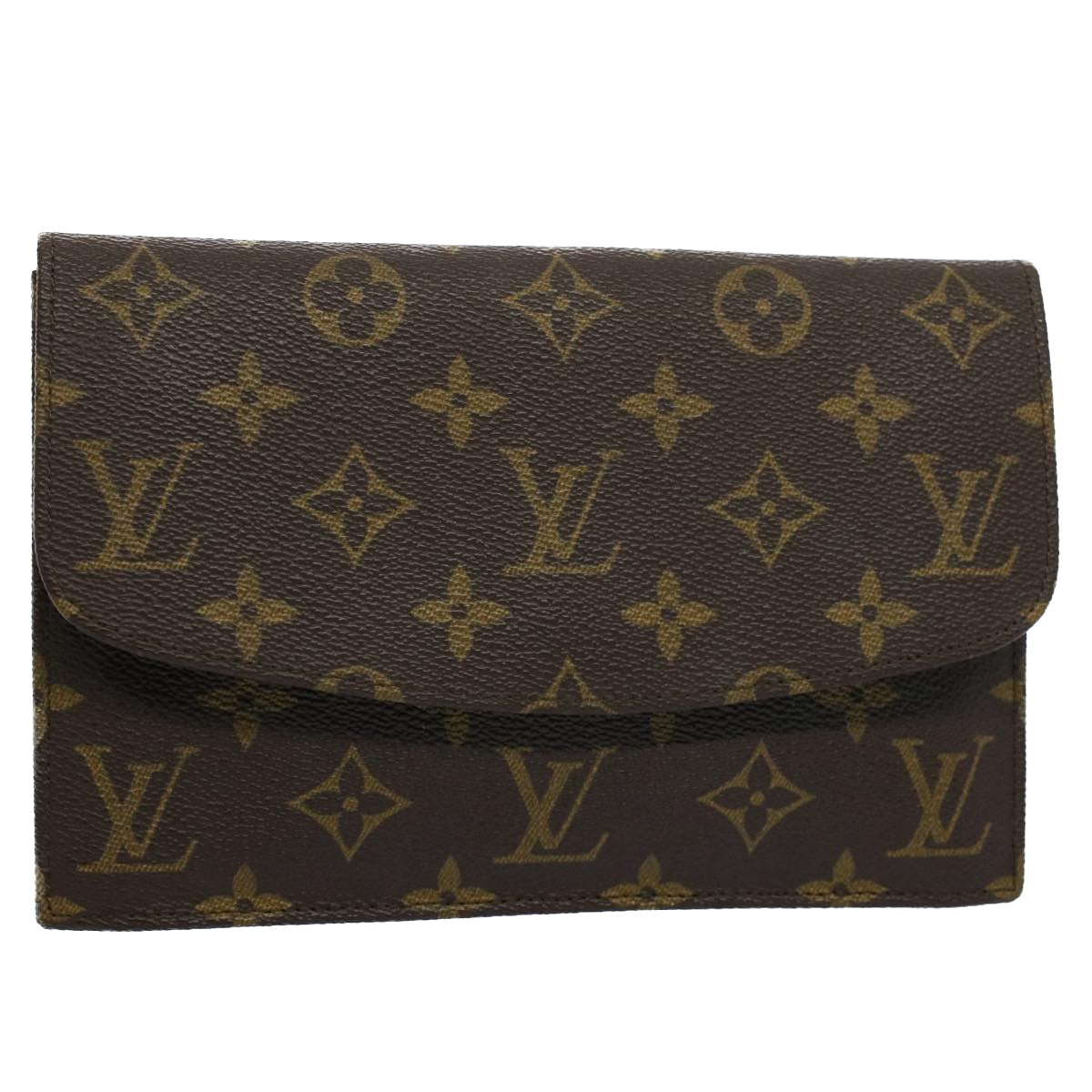 LOUIS VUITTON Monogram Pochette Rabat 20 Clutch Bag M51935 LV Auth yk8717