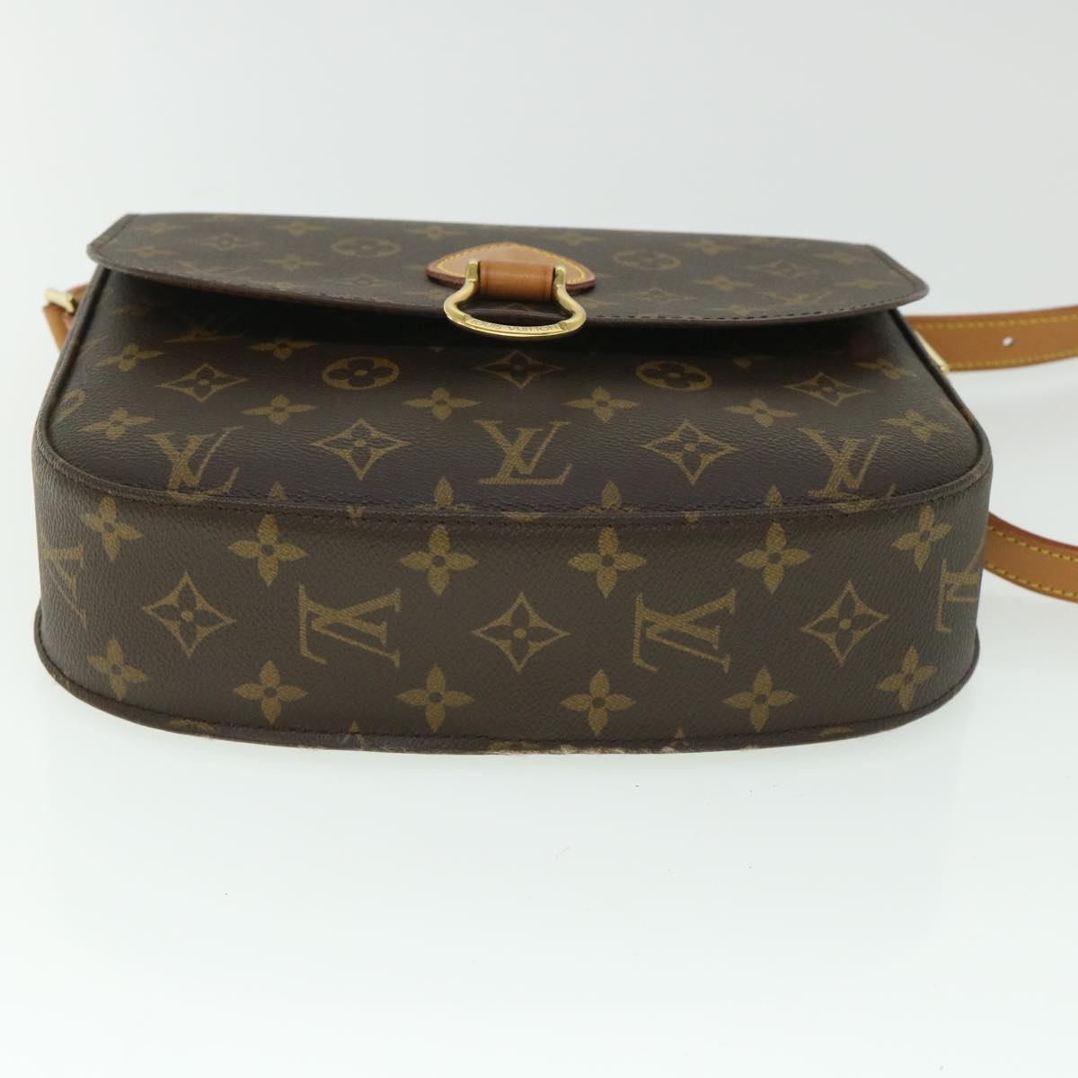 LOUIS VUITTON Monogram Saint Cloud GM Shoulder Bag M51242 LV Auth yk8720