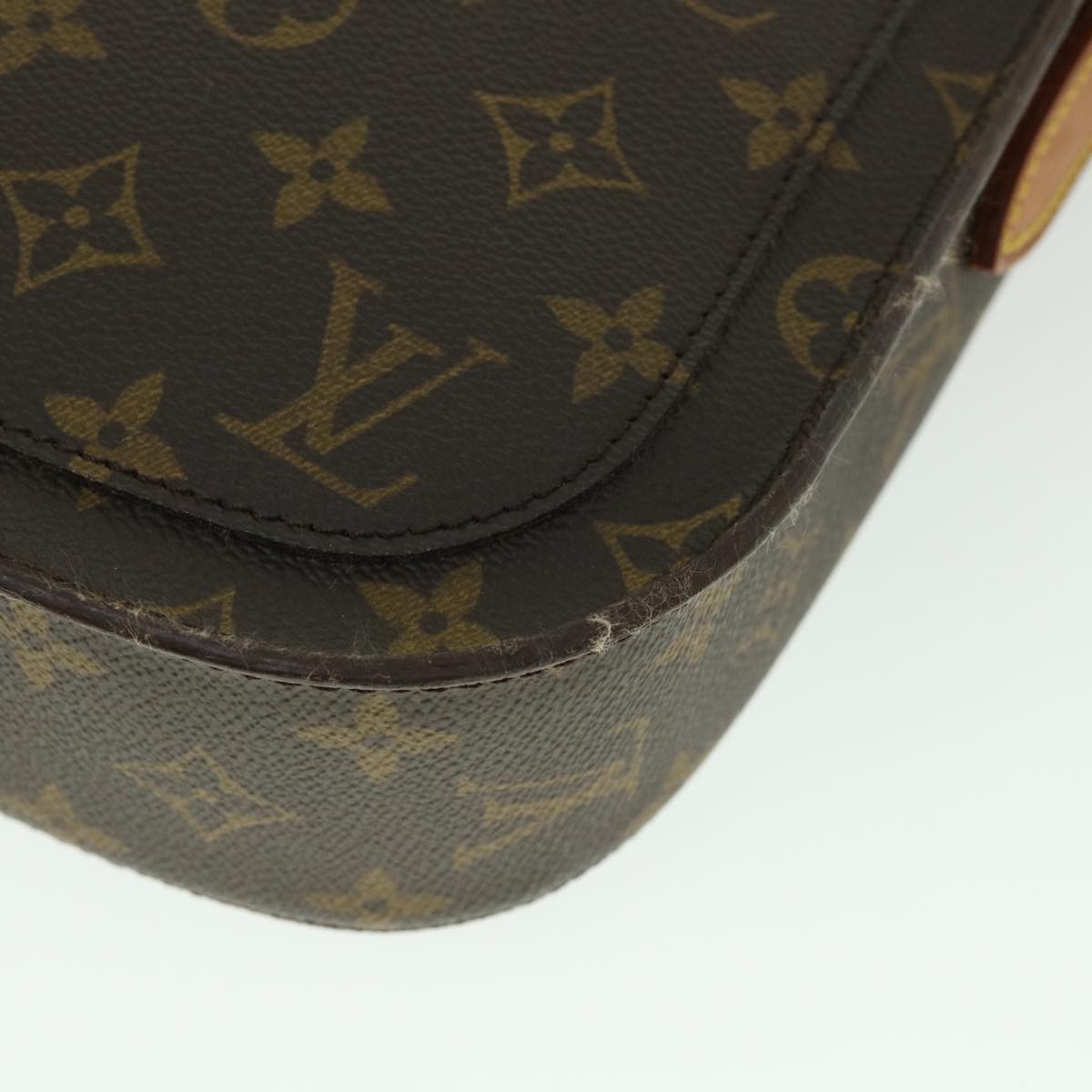 LOUIS VUITTON Monogram Saint Cloud GM Shoulder Bag M51242 LV Auth yk8720