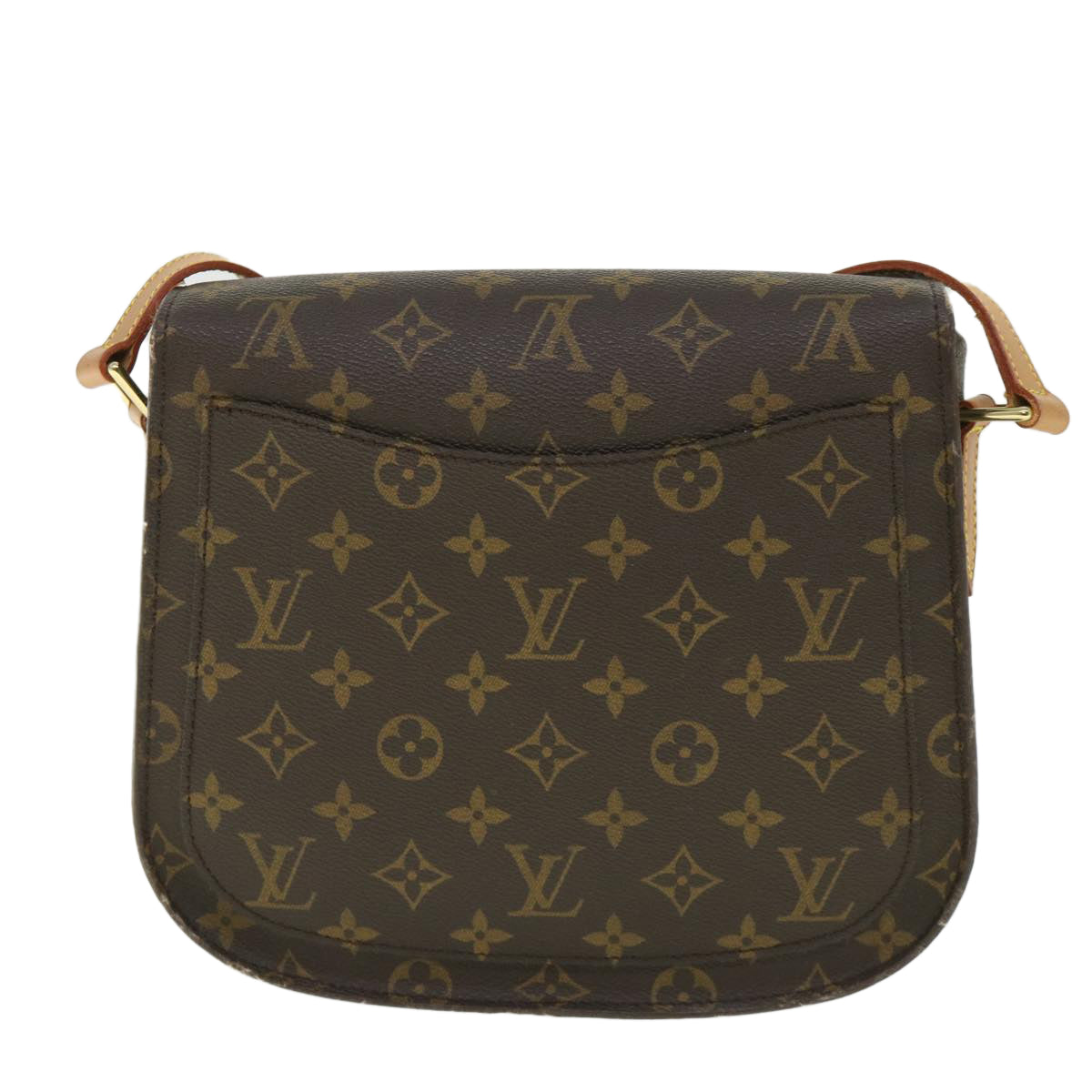 LOUIS VUITTON Monogram Saint Cloud GM Shoulder Bag M51242 LV Auth yk8720