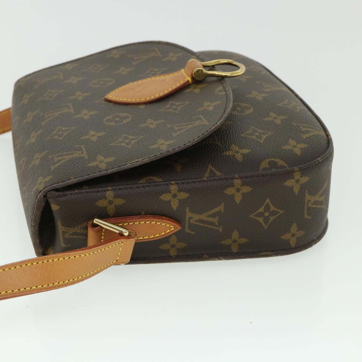 LOUIS VUITTON Monogram Saint Cloud GM Shoulder Bag M51242 LV Auth yk8720