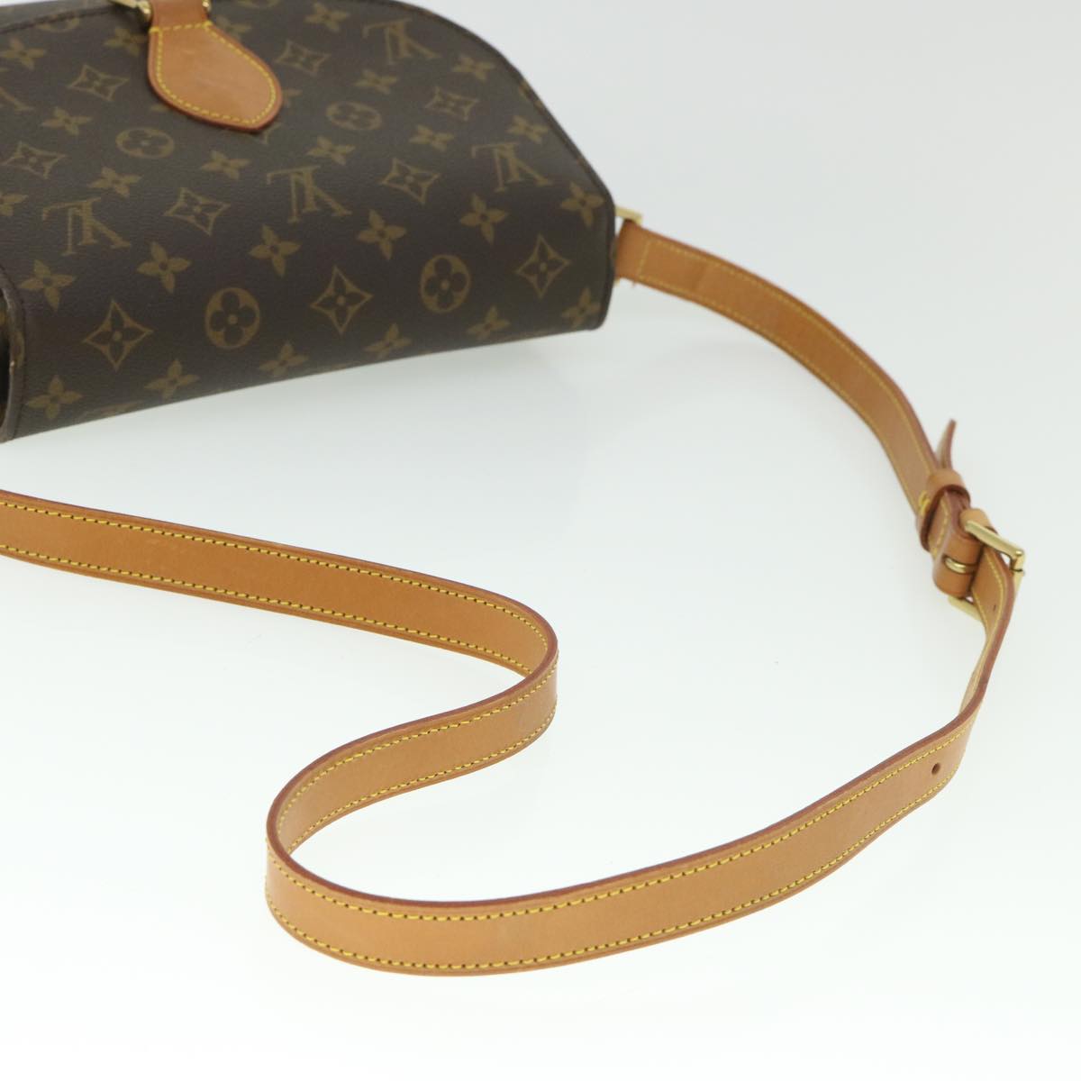 LOUIS VUITTON Monogram Saint Cloud GM Shoulder Bag M51242 LV Auth yk8720