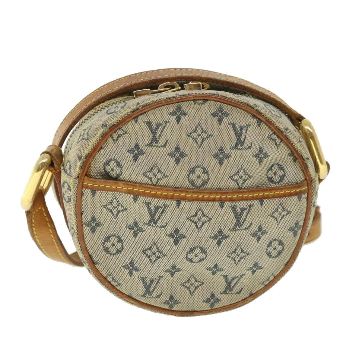 LOUIS VUITTON Monogram Mini Jeanne PM Shoulder Bag Blue M92001 LV Auth yk8730