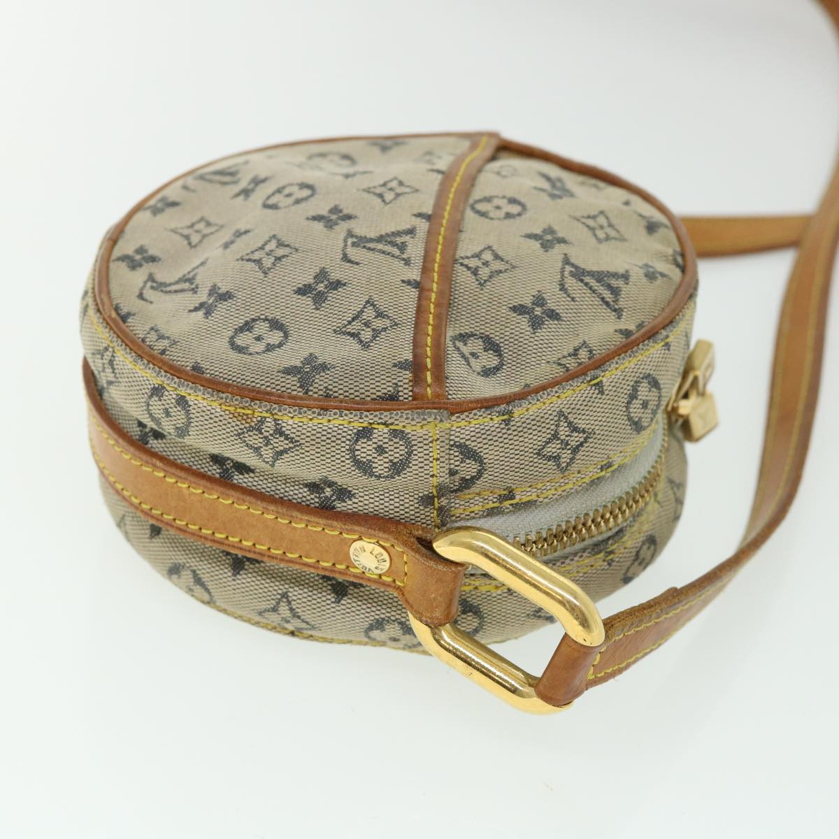 LOUIS VUITTON Monogram Mini Jeanne PM Shoulder Bag Blue M92001 LV Auth yk8730