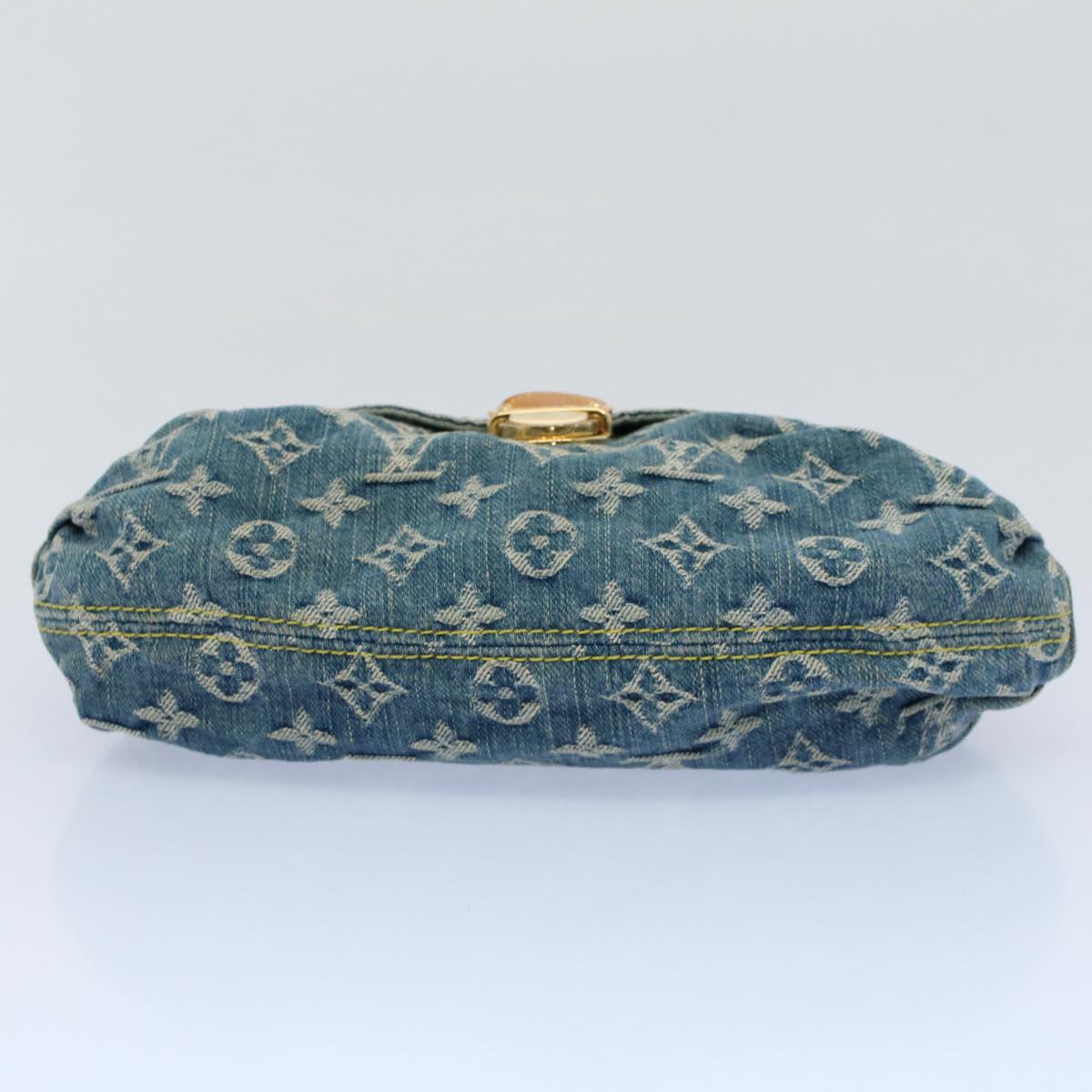 LOUIS VUITTON Monogram Denim Mini Preity Shoulder Bag Blue M95050 Auth yk8735