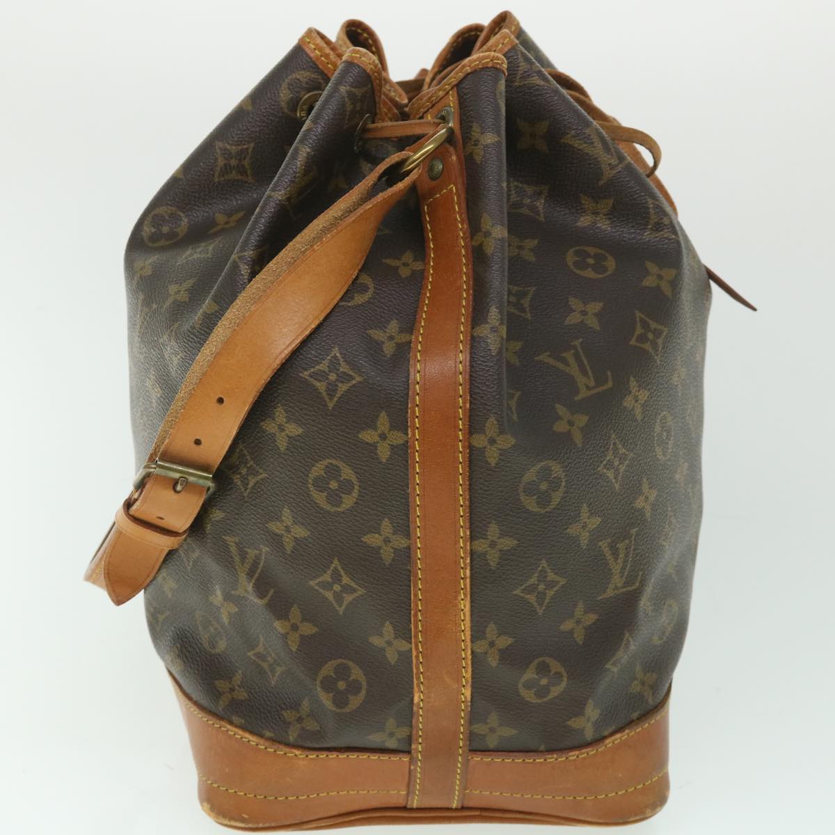 LOUIS VUITTON Monogram Noe Shoulder Bag M42224 LV Auth yk8747