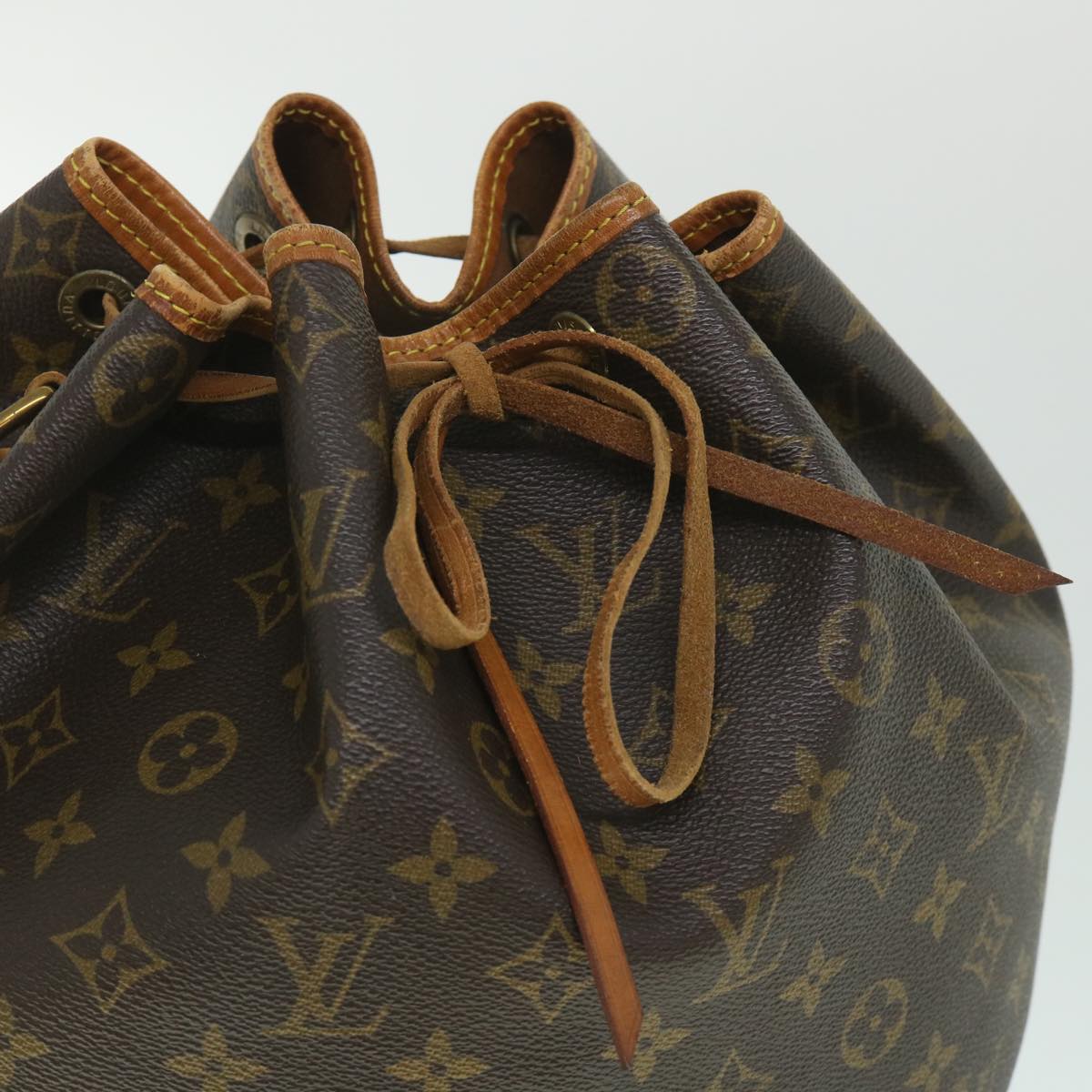 LOUIS VUITTON Monogram Noe Shoulder Bag M42224 LV Auth yk8747