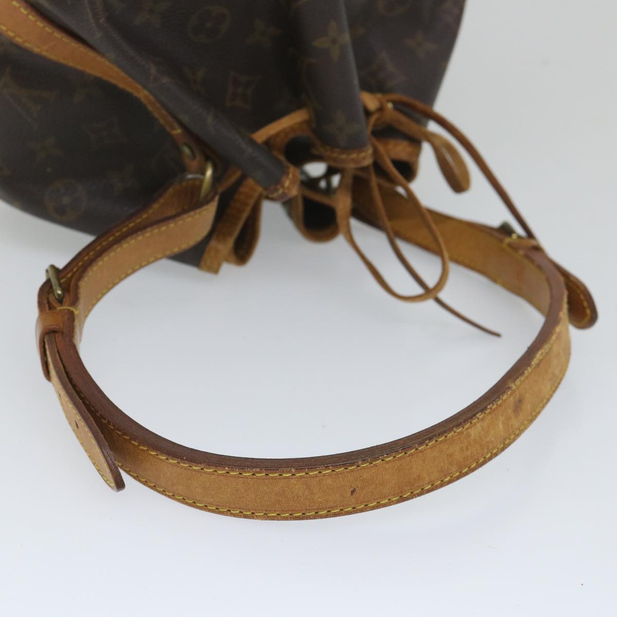 LOUIS VUITTON Monogram Petit Noe Shoulder Bag M42226 LV Auth yk8767