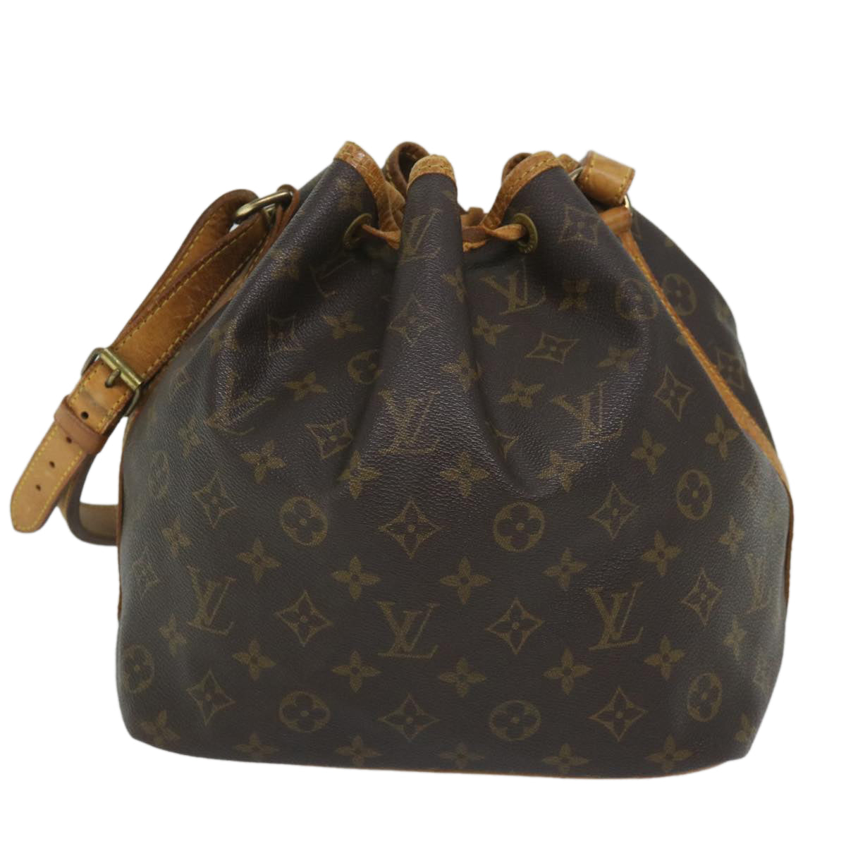 LOUIS VUITTON Monogram Petit Noe Shoulder Bag M42226 LV Auth yk8767 - 0