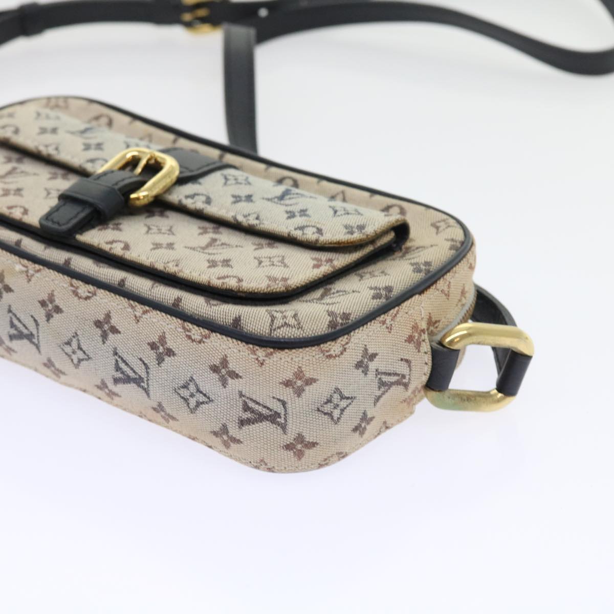 LOUIS VUITTON Monogram Mini Juliet MM Shoulder Bag Blue M92004 LV Auth yk8769