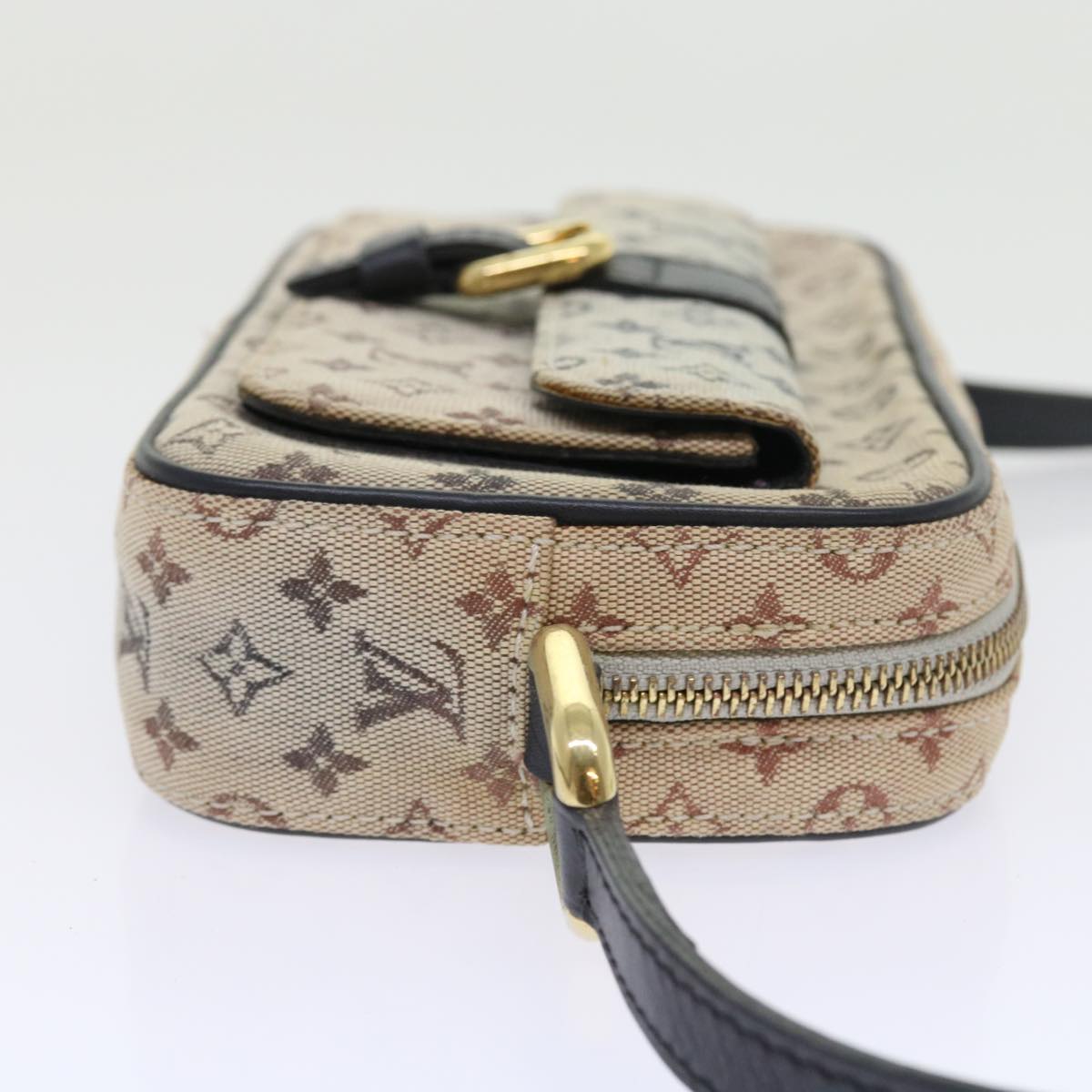 LOUIS VUITTON Monogram Mini Juliet MM Shoulder Bag Blue M92004 LV Auth yk8769